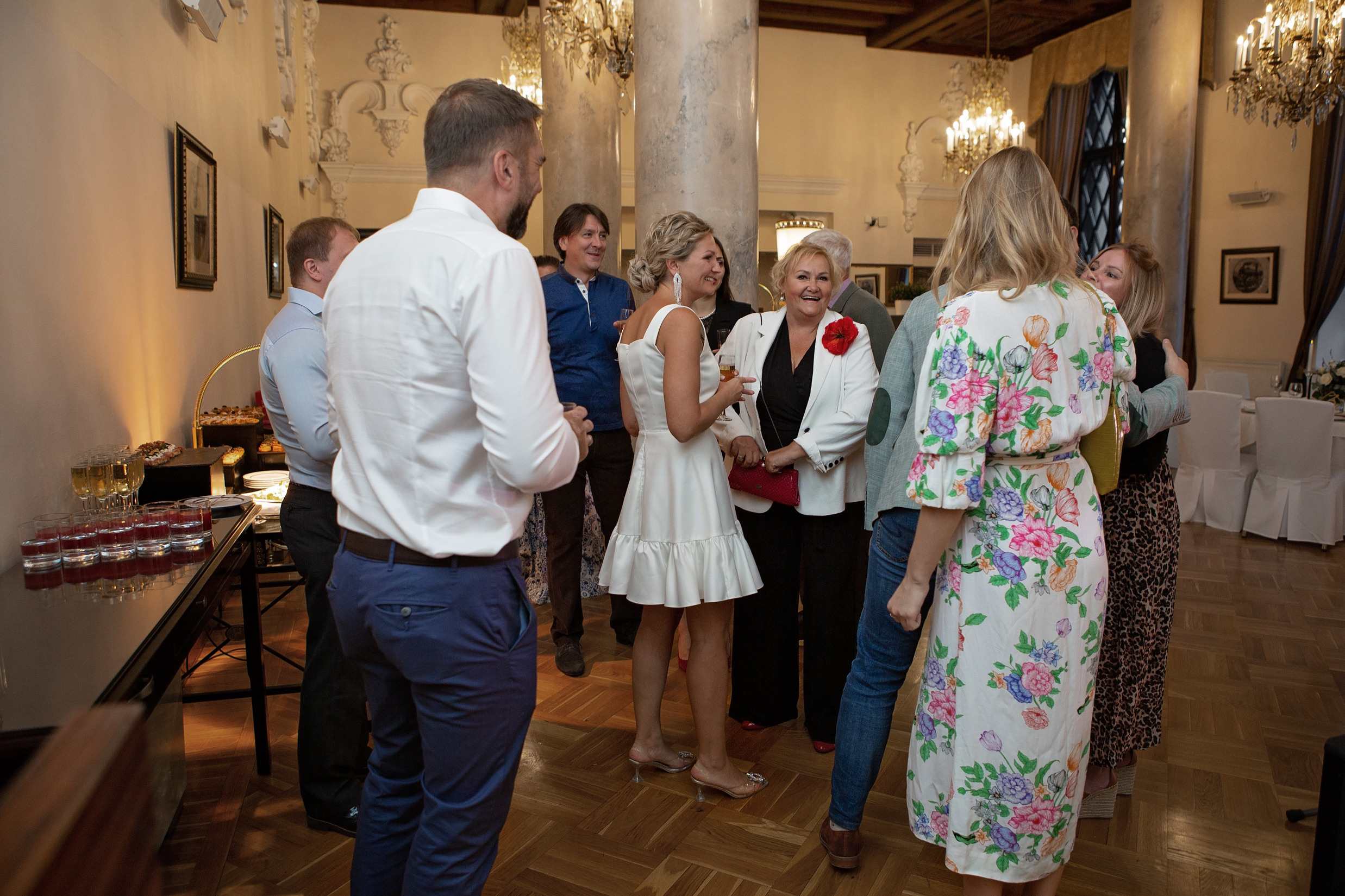 Свадьбас гостями. Свадебный и портретный фотограф Москва