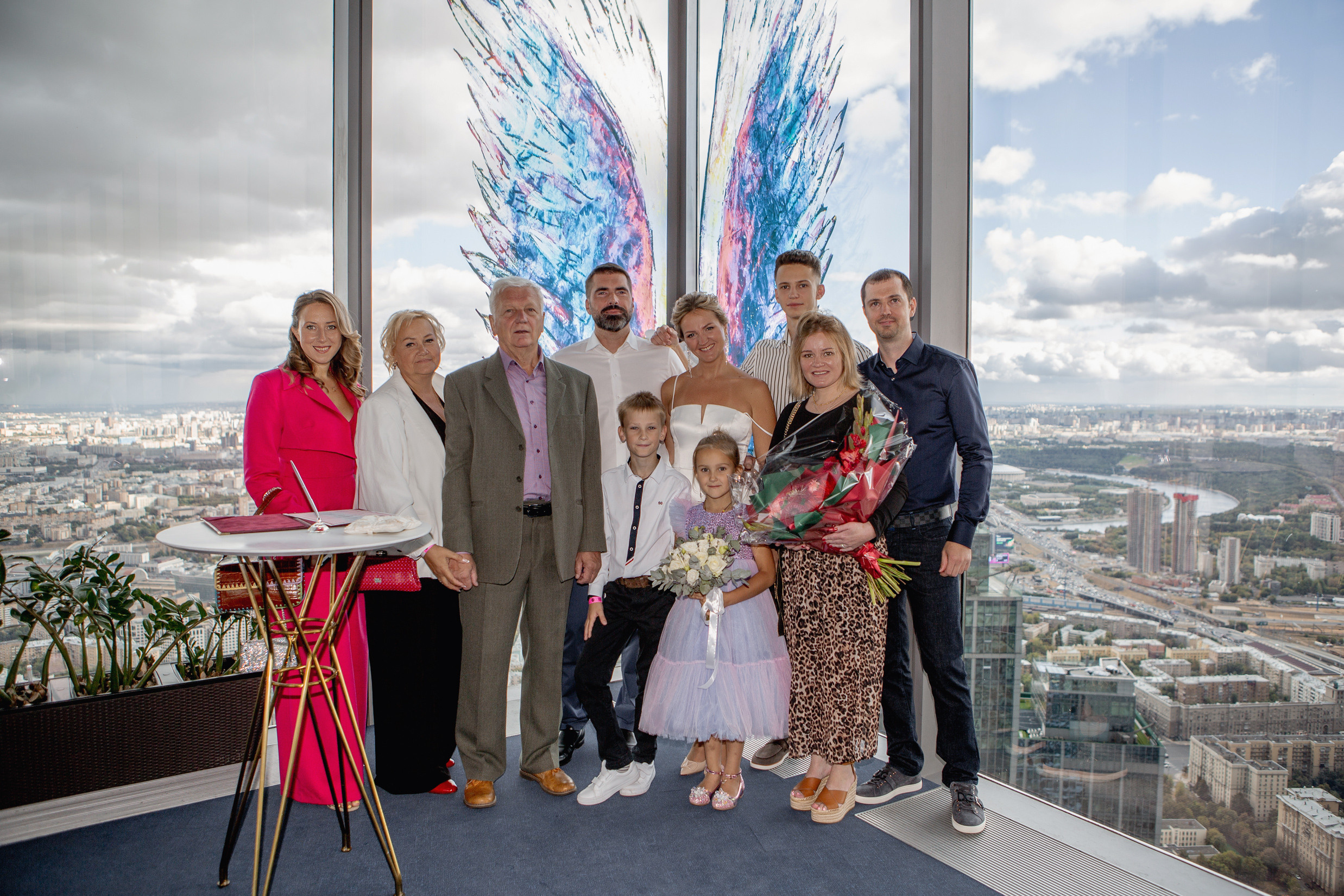 Свадьбас гостями. Свадебный и портретный фотограф Москва