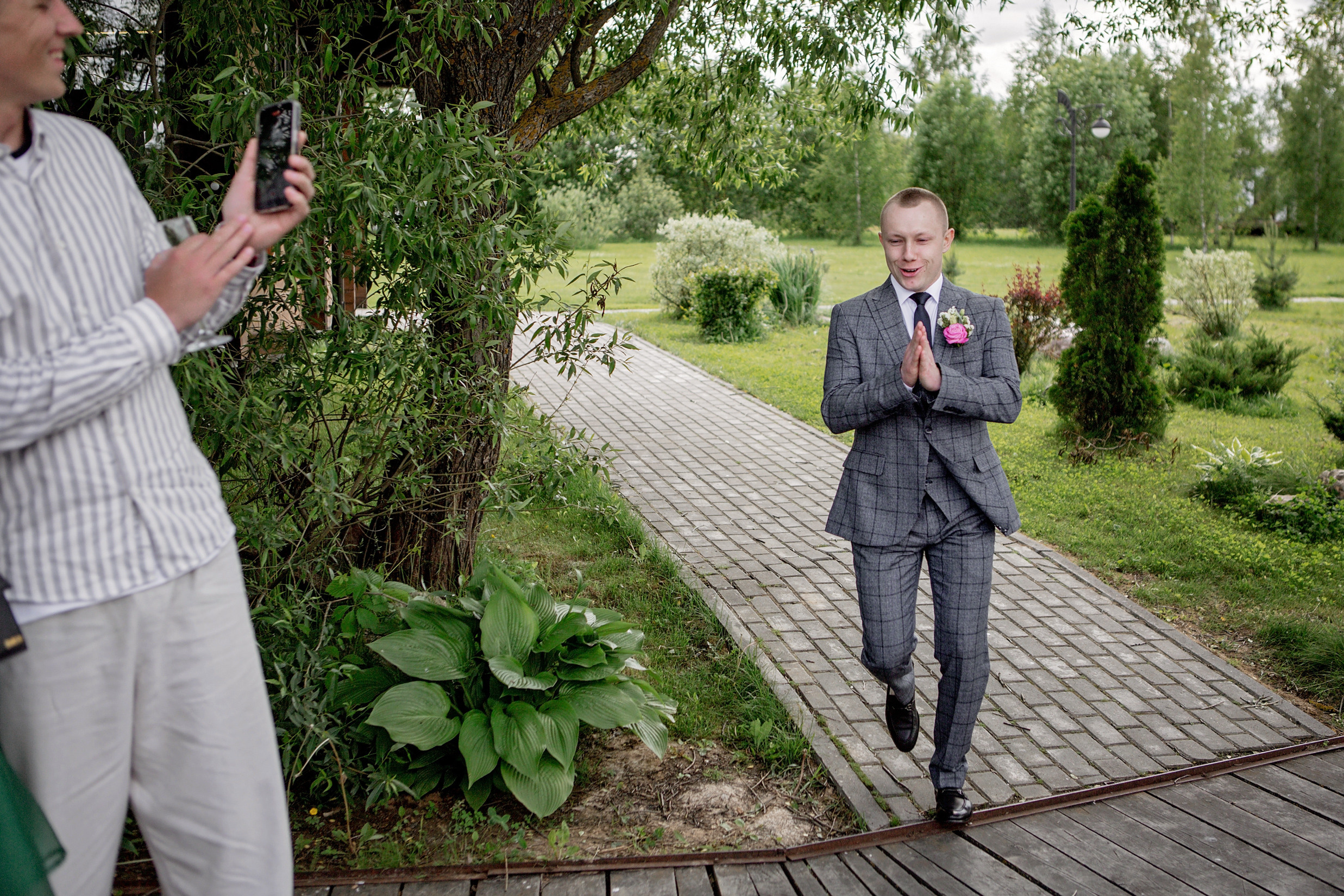 Свадьба с гостями. Свадебный и портретный фотограф Москва