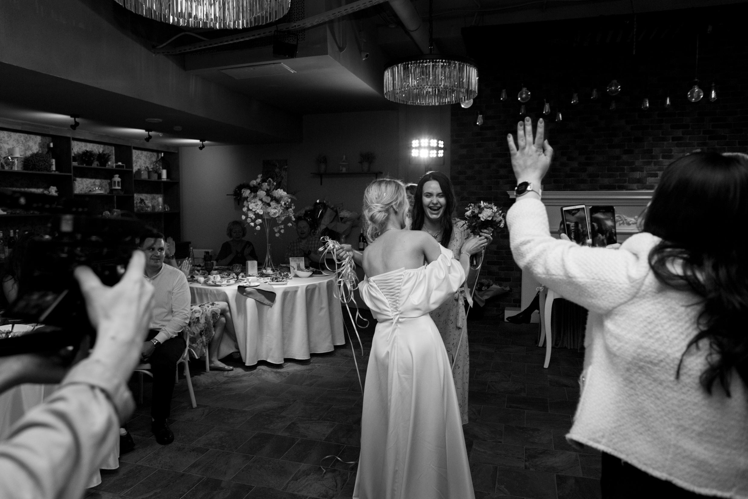 Свадьба с гостями. Свадебный и портретный фотограф Москва