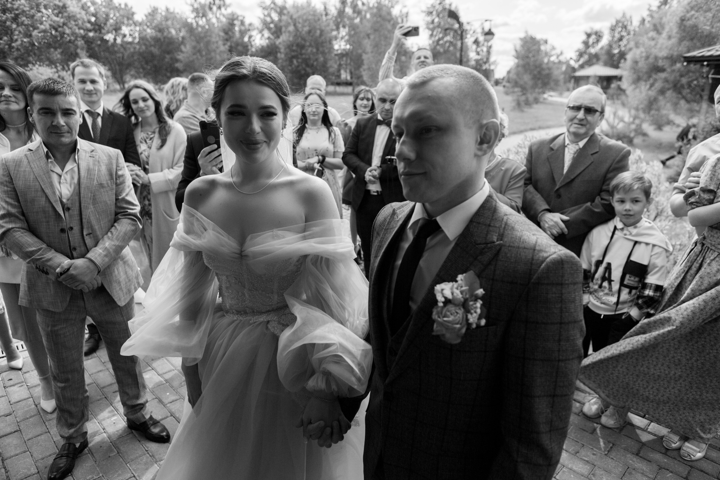 Свадьба с гостями. Свадебный и портретный фотограф Москва