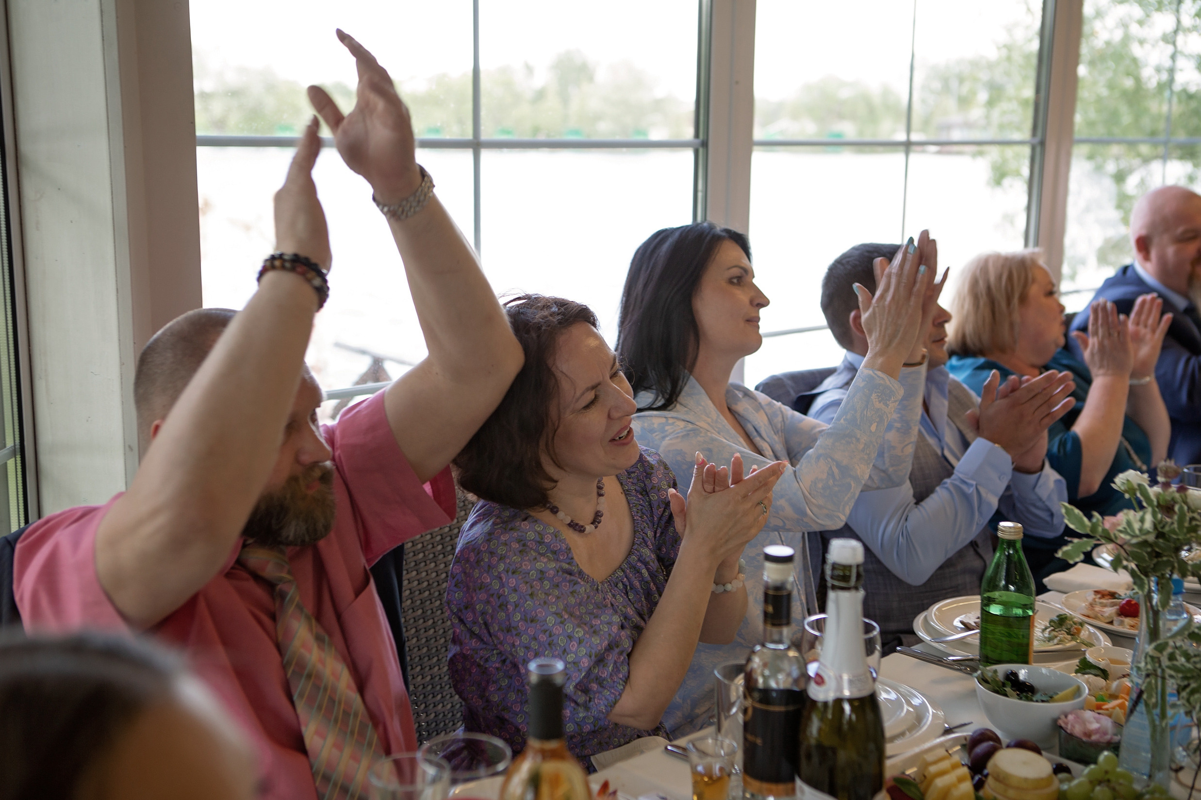 Свадьба с гостями. Свадебный и портретный фотограф Москва