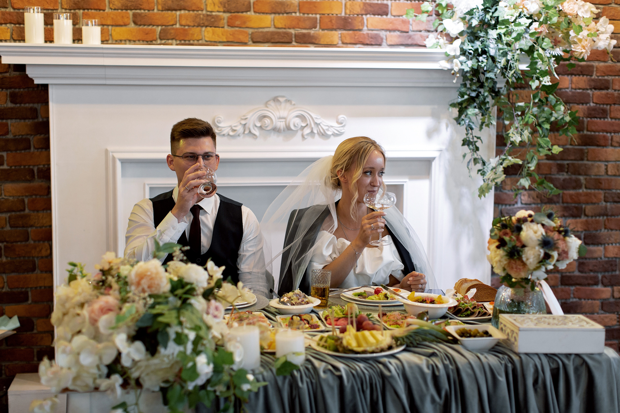Свадьба с гостями. Свадебный и портретный фотограф Москва