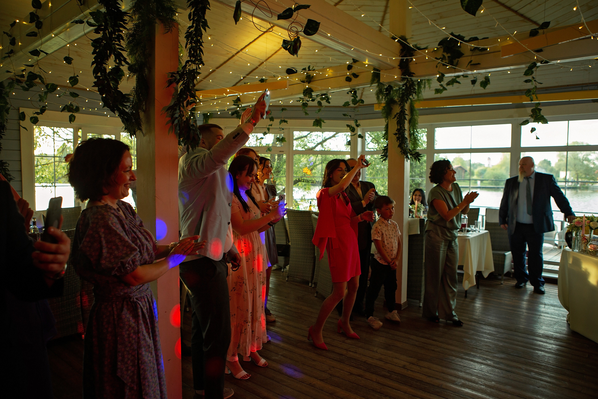 Свадьба с гостями. Свадебный и портретный фотограф Москва