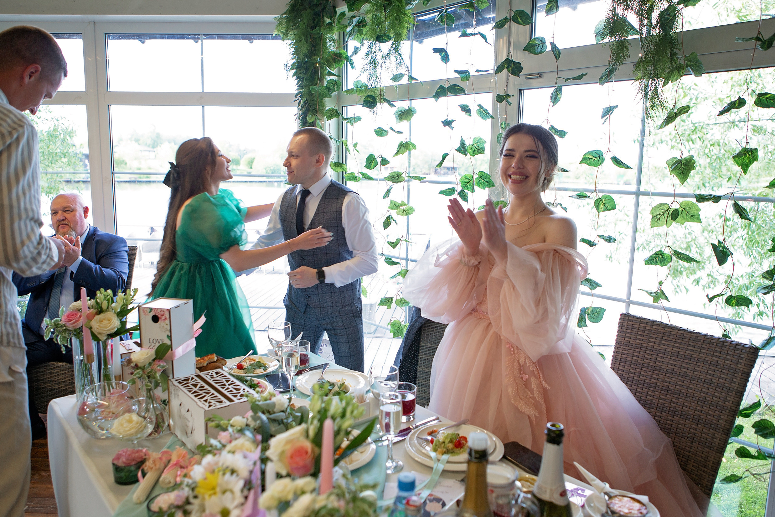 Свадьба с гостями. Свадебный и портретный фотограф Москва