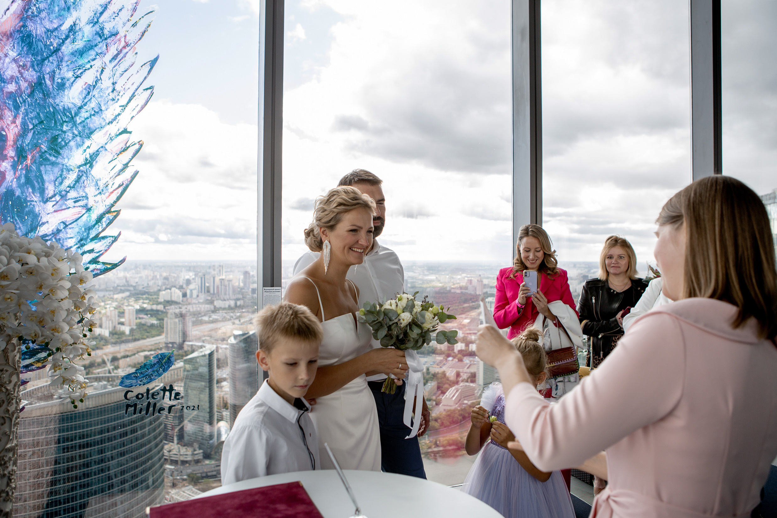 Свадьбас гостями. Свадебный и портретный фотограф Москва