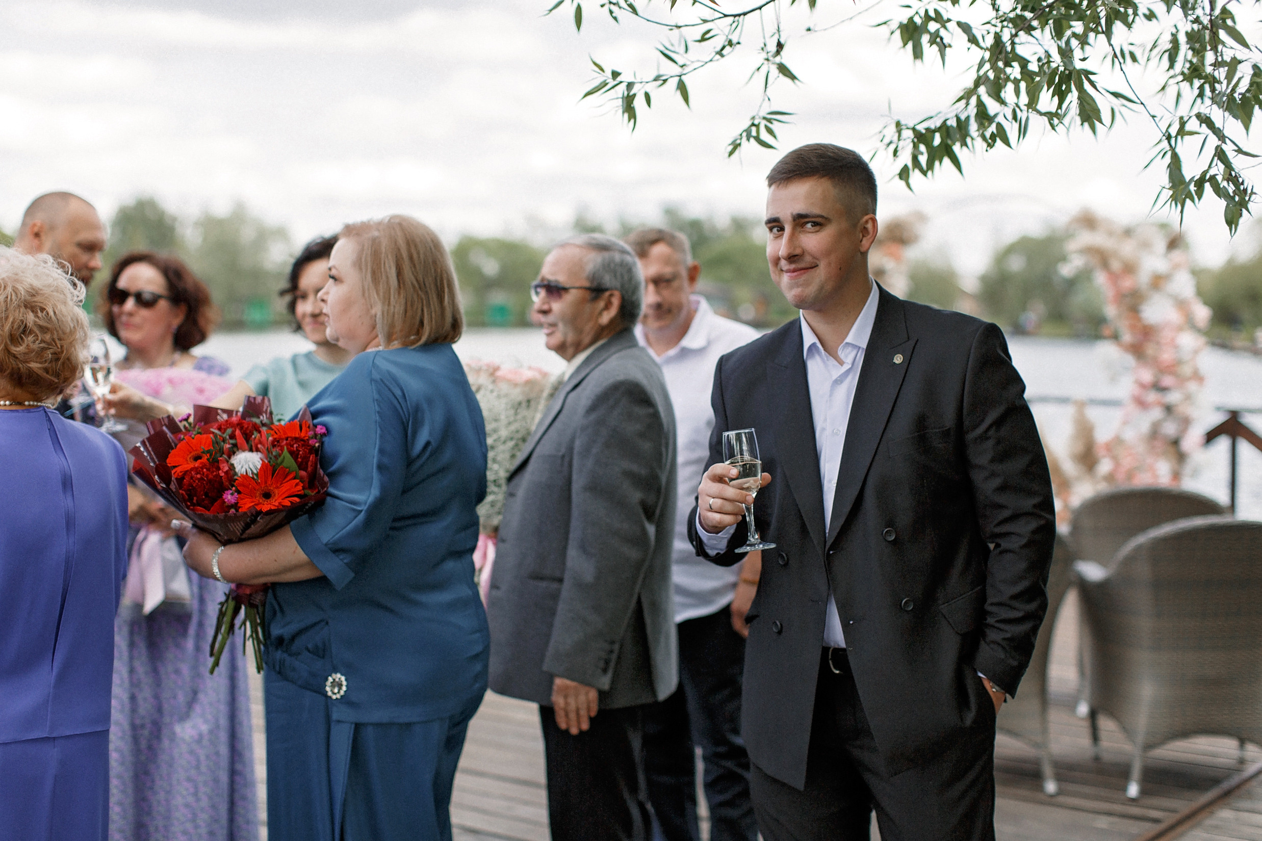 Свадьба с гостями. Свадебный и портретный фотограф Москва
