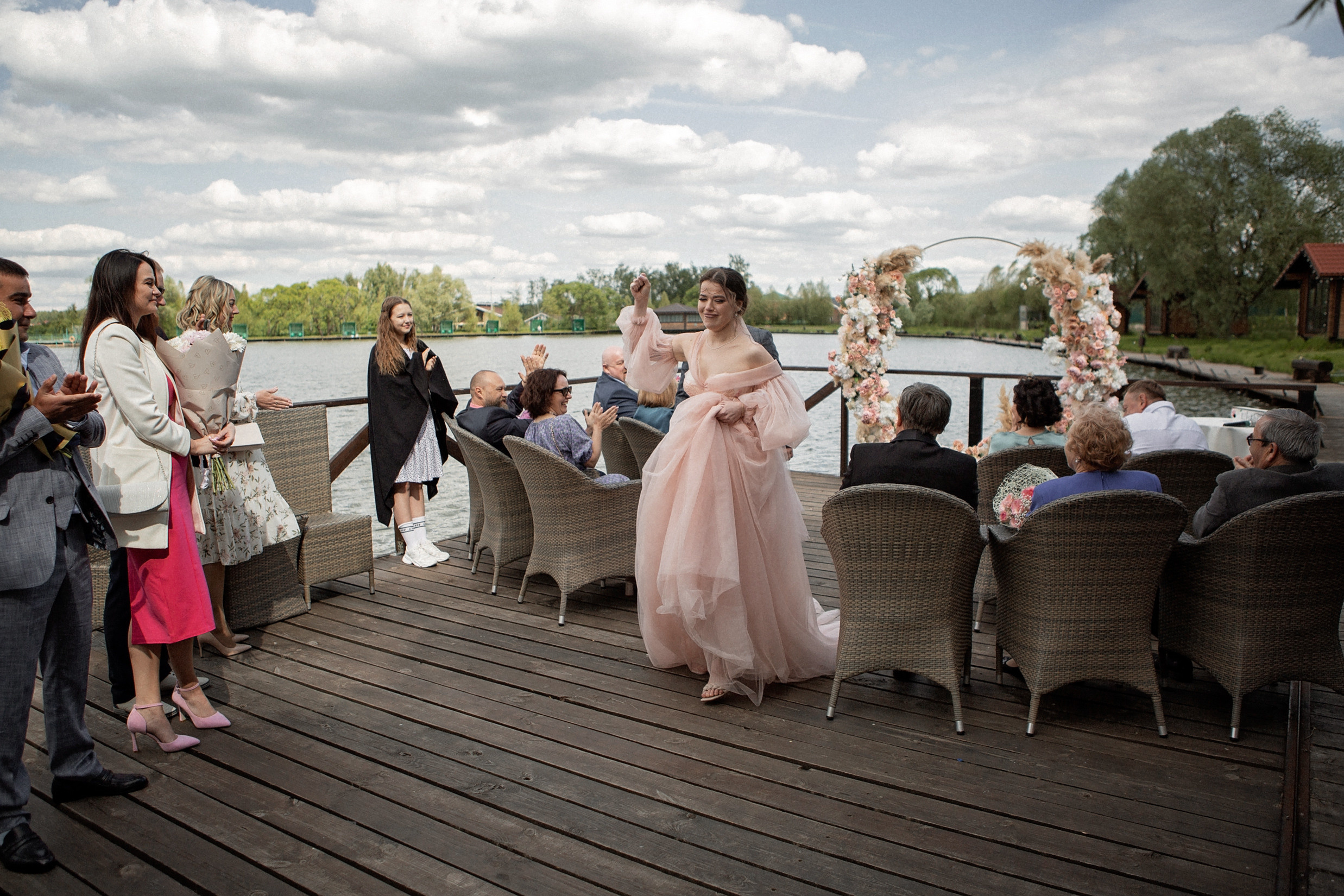 Свадьба с гостями. Свадебный и портретный фотограф Москва