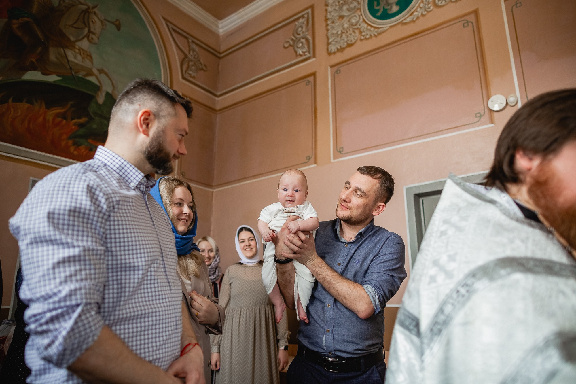 КРЕЩЕНИЕ ВЛАДИМИРА (ц. Илии Пророка). Семейный фотограф новорождённых в Серпухове Юлия Новикова +79637785957