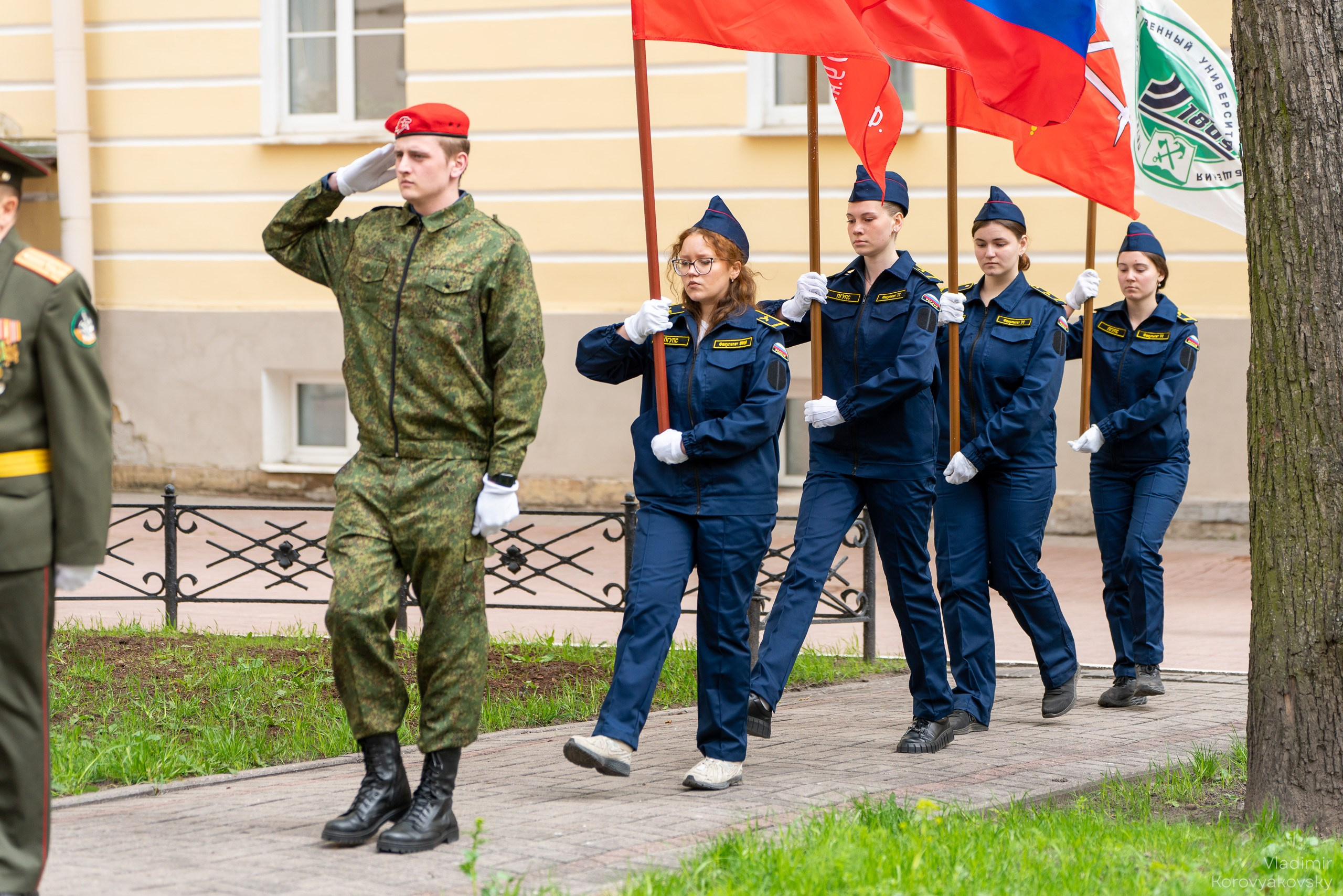 Мероприятия ко Дню Победы. Фотограф Владимир Коровяковский