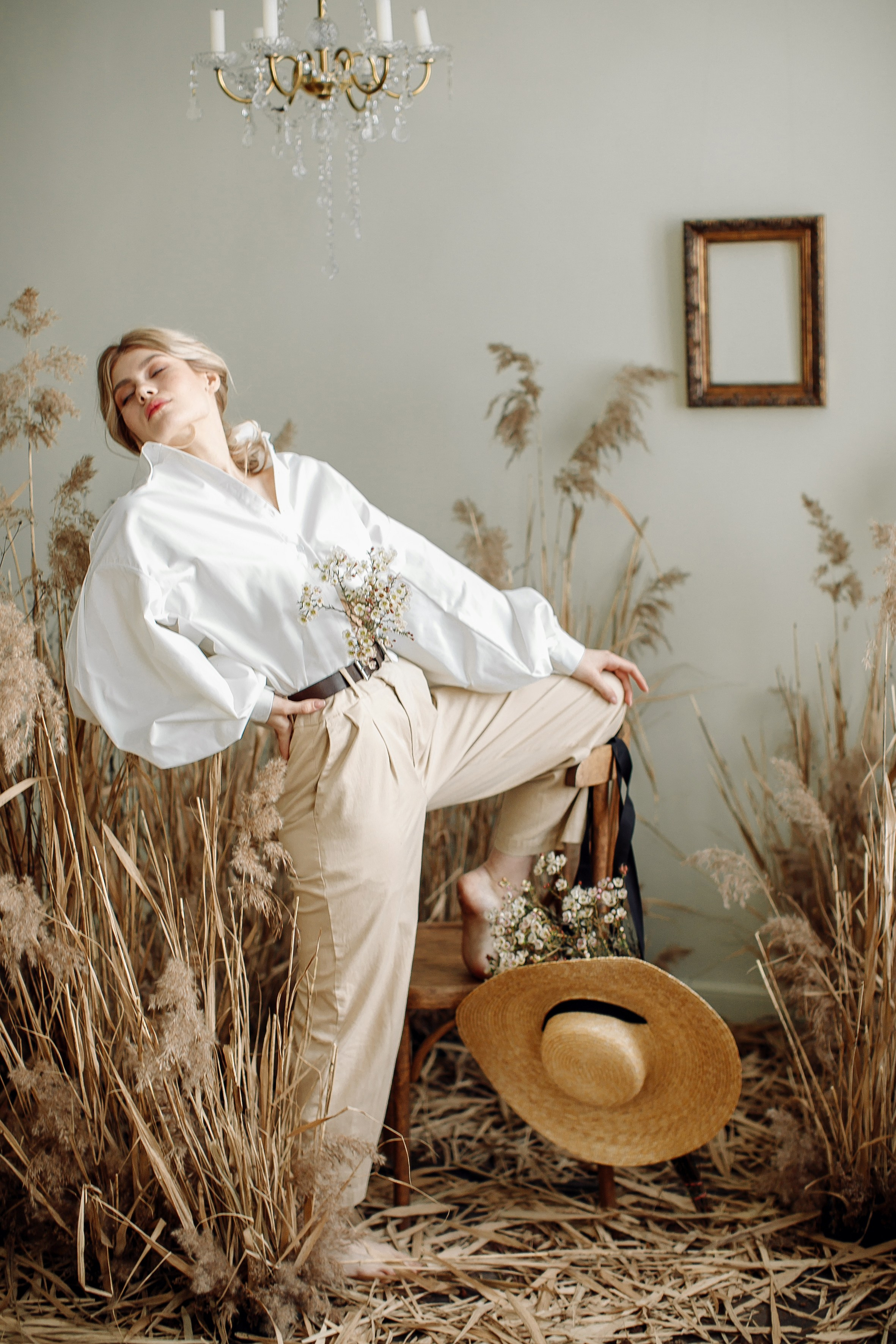 Портретная фотосессия Насти. Свадебный фотограф Москва