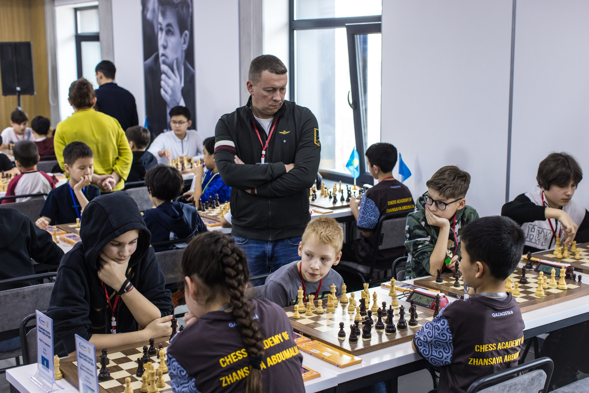 2025.02.02 KAZAKHMYS Youth Team Chess CUP 2025 — Day2_rapid. Фотограф Анна Штурман (репортажная съёмка любых событий и мероприятий) Anna Shtourman photographer