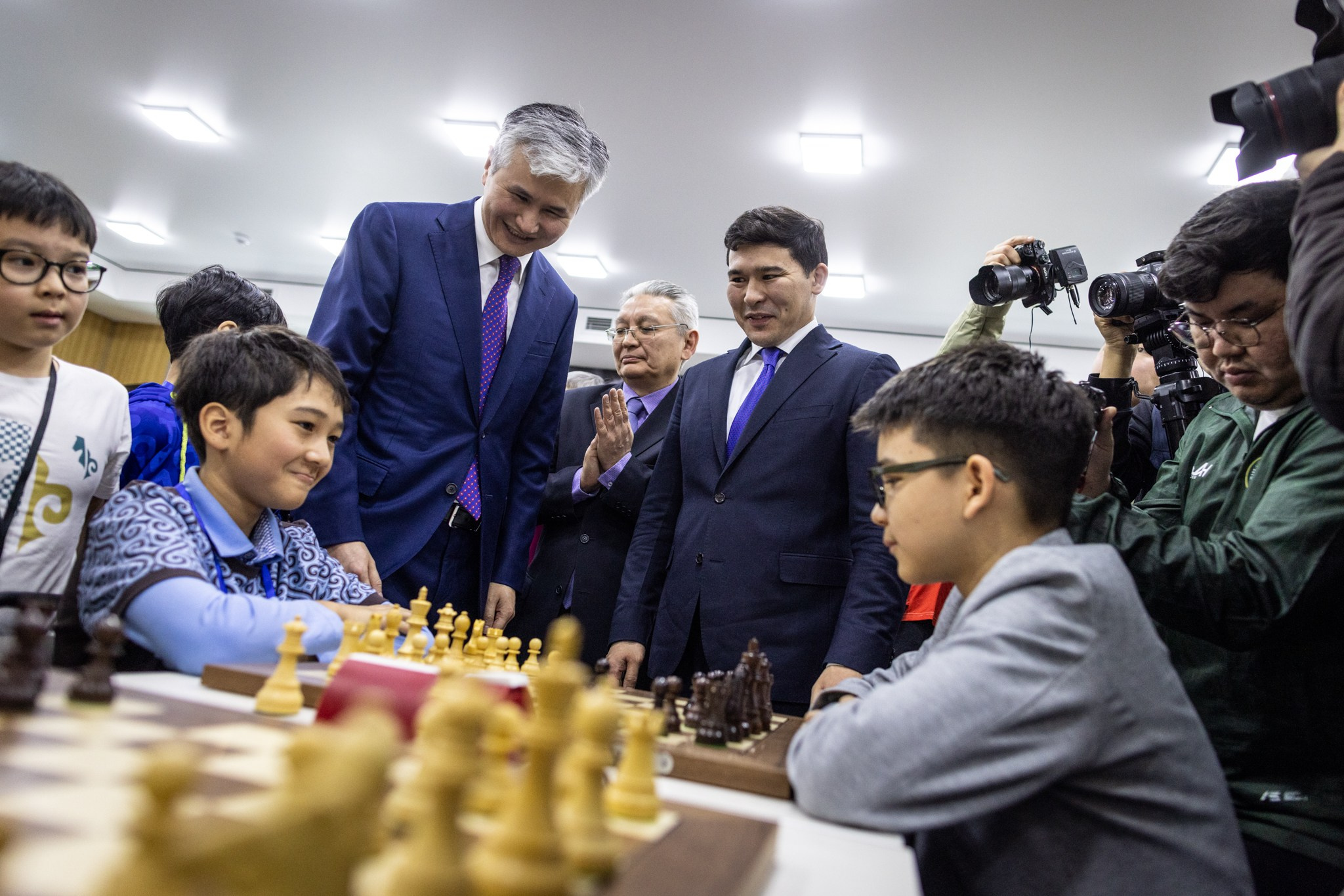 2025.02.01 KAZAKHMYS Youth Team Chess CUP 2025 — Opening Ceremony. Фотограф Анна Штурман (репортажная съёмка любых событий и мероприятий) Anna Shtourman photographer