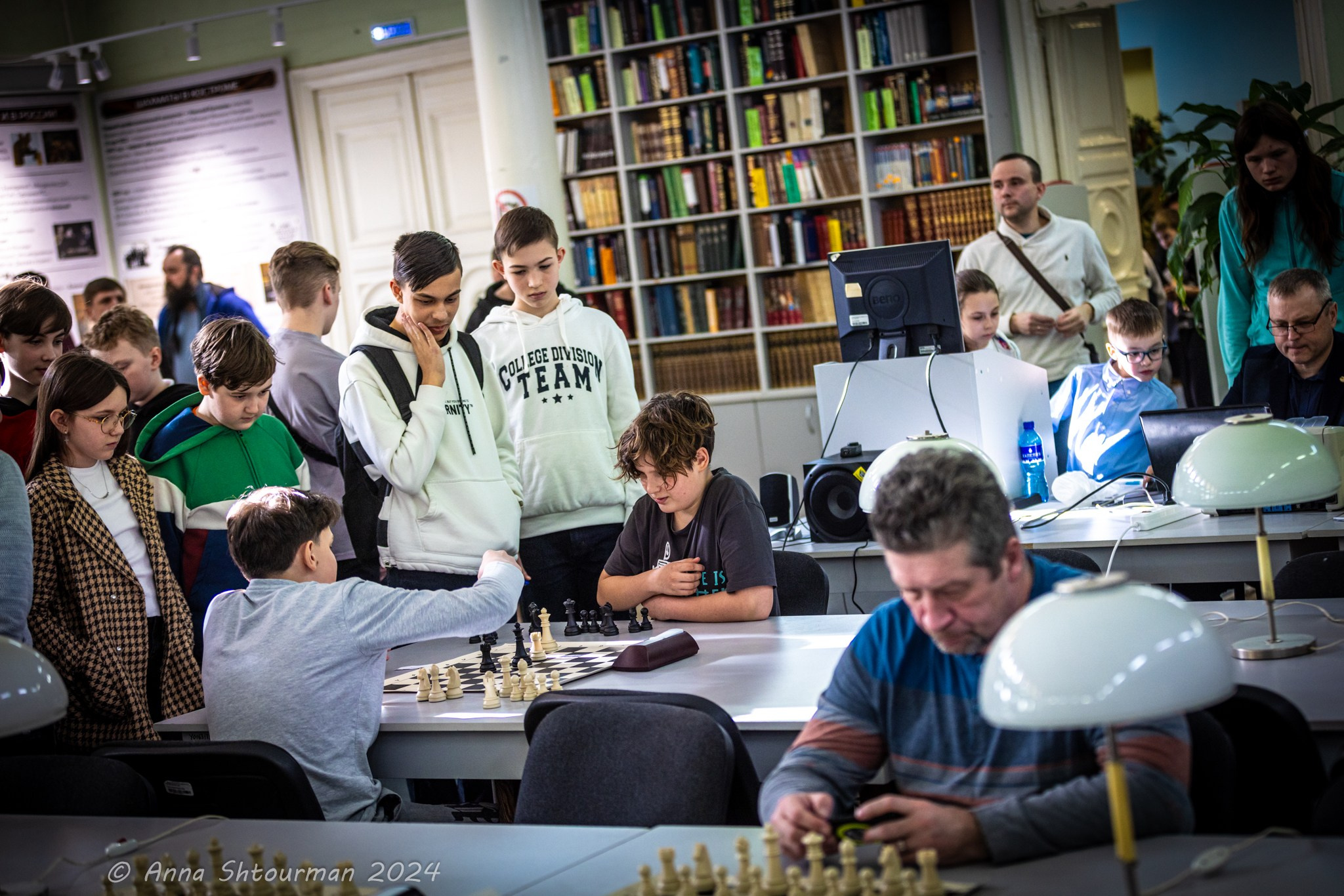 2024 Кубок Костромы по быстрым шахматам на призы ООО «СПЕЦСТАНОК». Фотограф Анна Штурман (репортажная съёмка любых событий и мероприятий) Anna Shtourman photographer