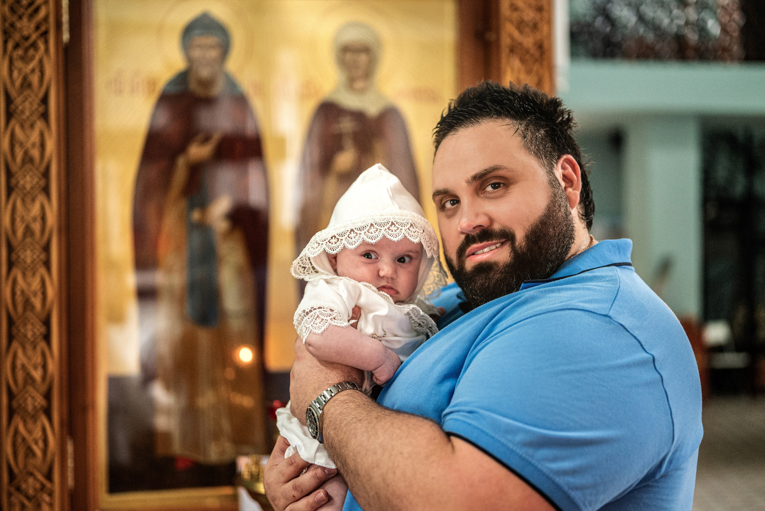 Крещение Анна. Семейный и детский фотограф Москва