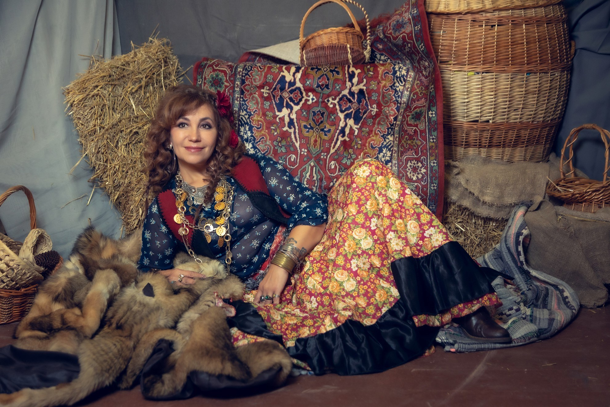 Образ цыганки. Свадебный и репортажный фотограф в Москве и Московской области