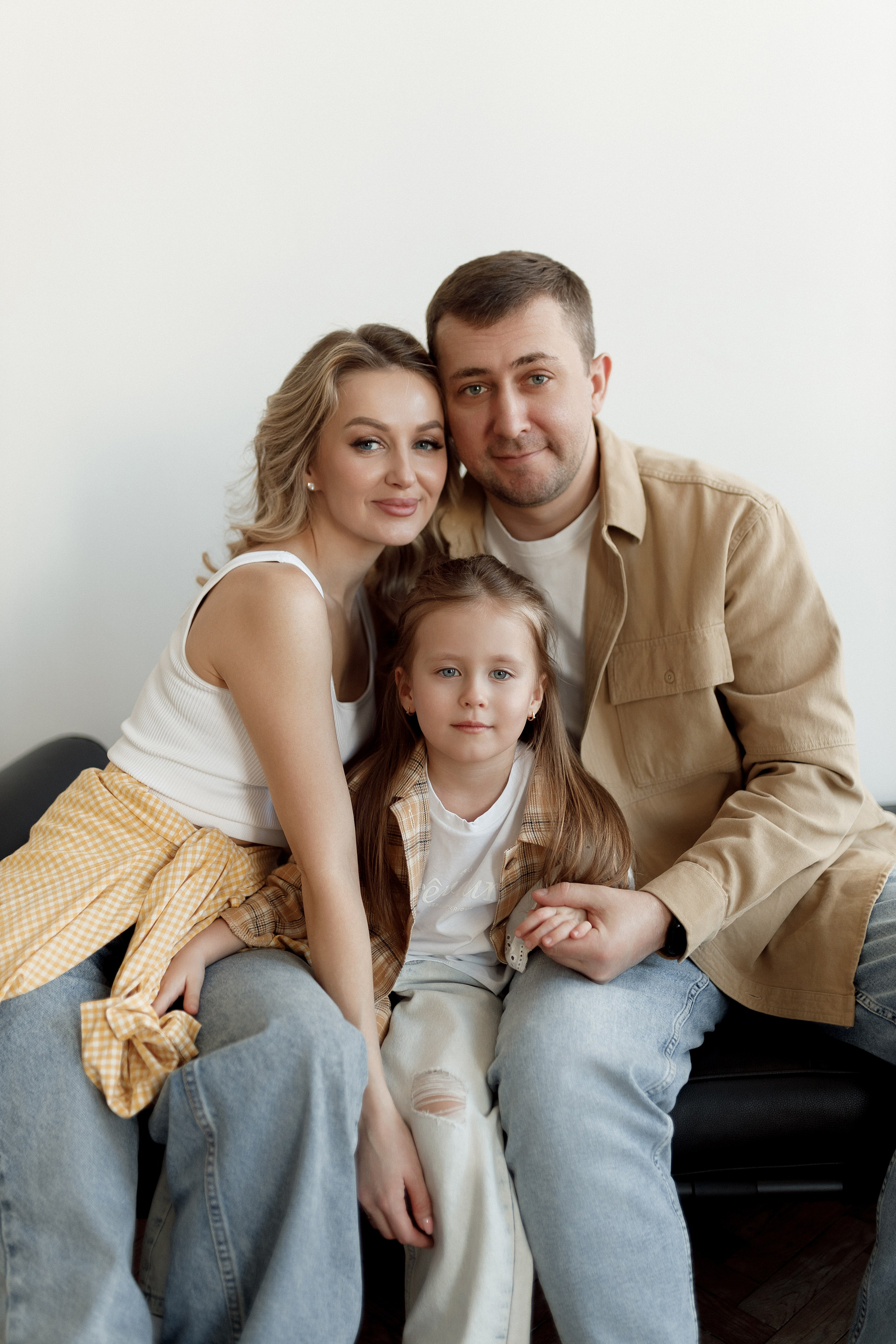 Алина с семьёй. Фотограф в Москве Юлия Хамзина