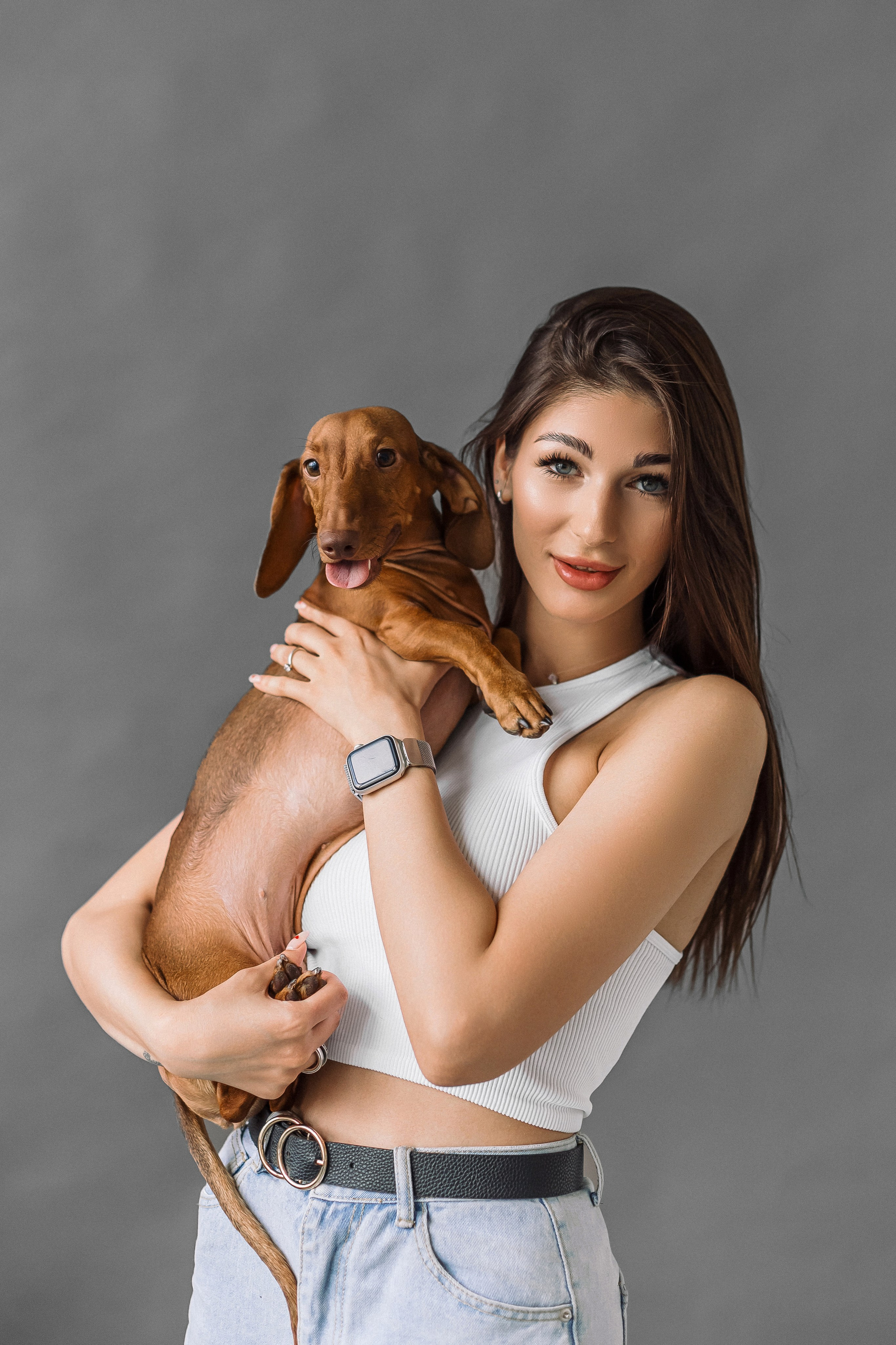 Анна и Валентин + Чапа. Портретный и семейный фотограф в Минске