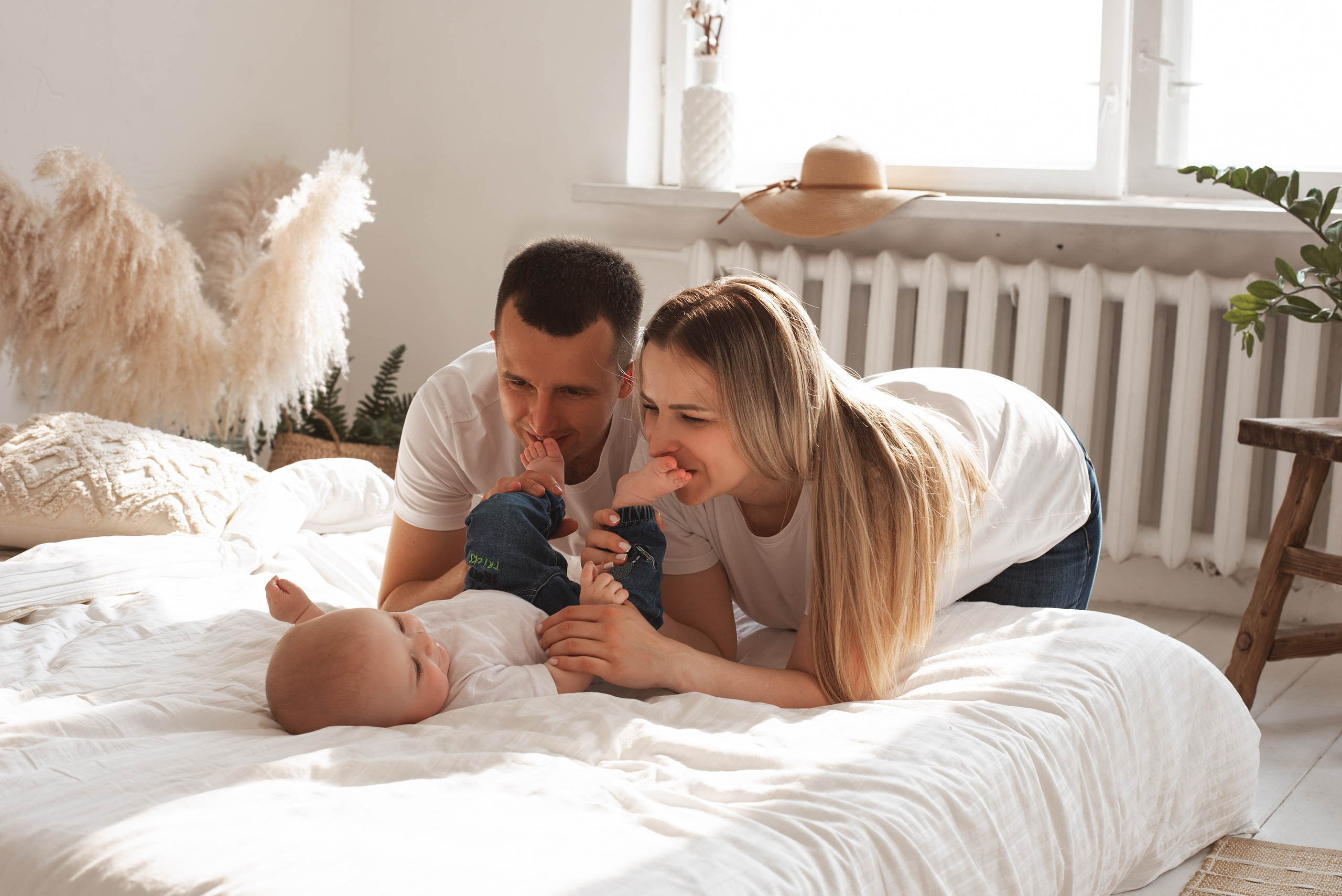 Семейная фотосессия Полина Игорь Богдан. Семейный фотограф в Южно-Сахалинске Анастасия Лимарева