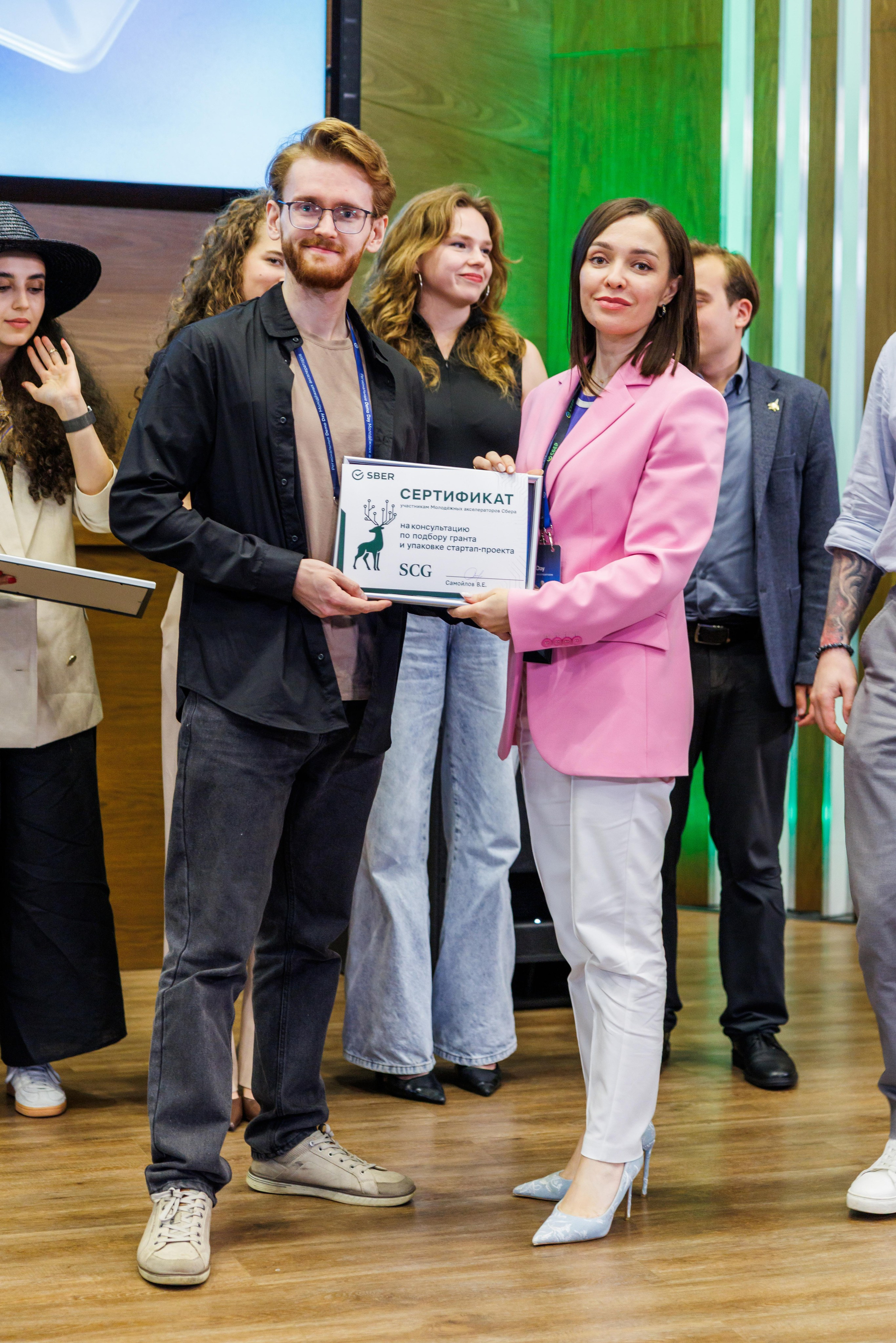 Demo Day Сбер. Профессиональный репортажный фотограф