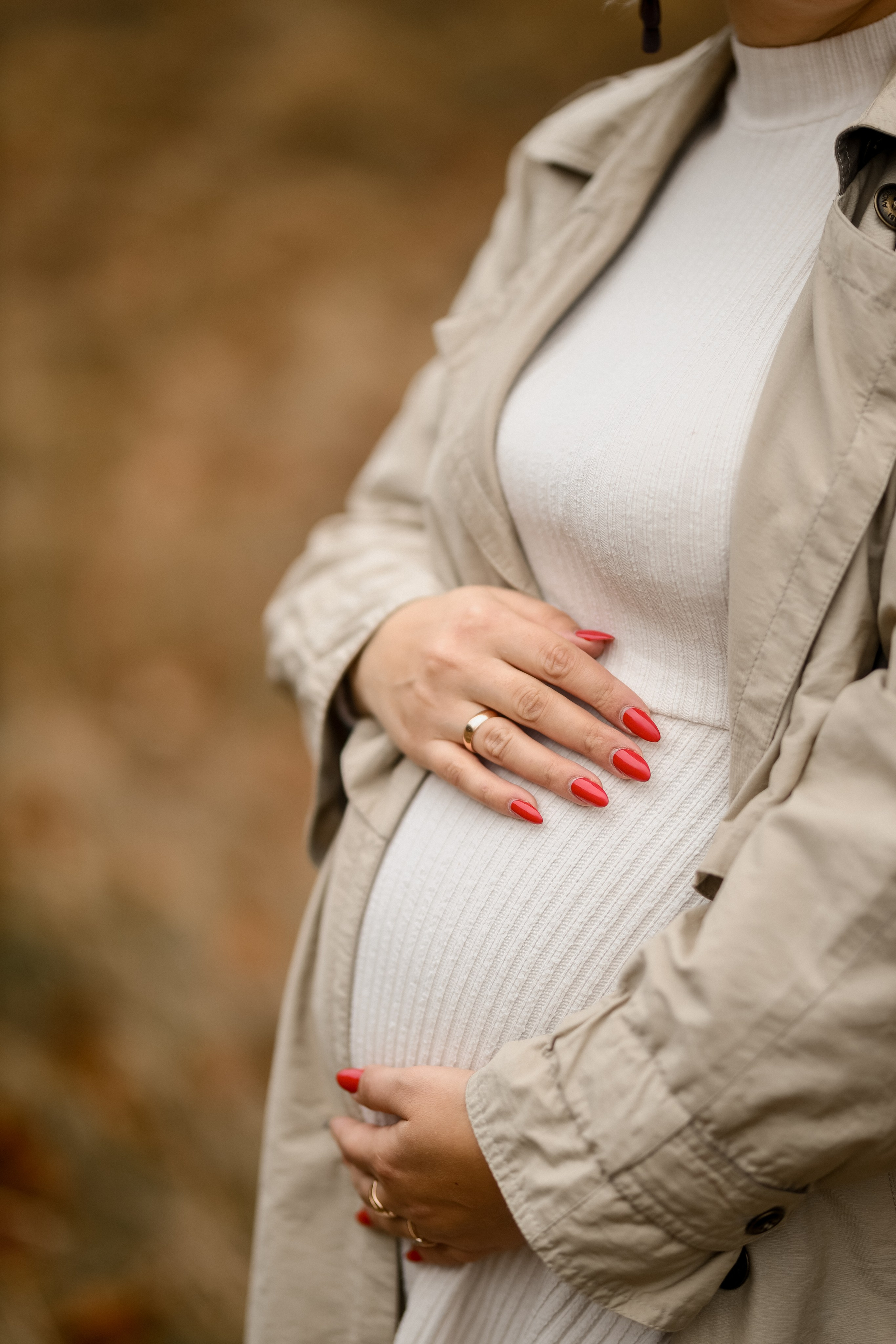 Беремешка Оля в осеннем парке. Свадебный фотограф Беларусь Ольга Козыренко