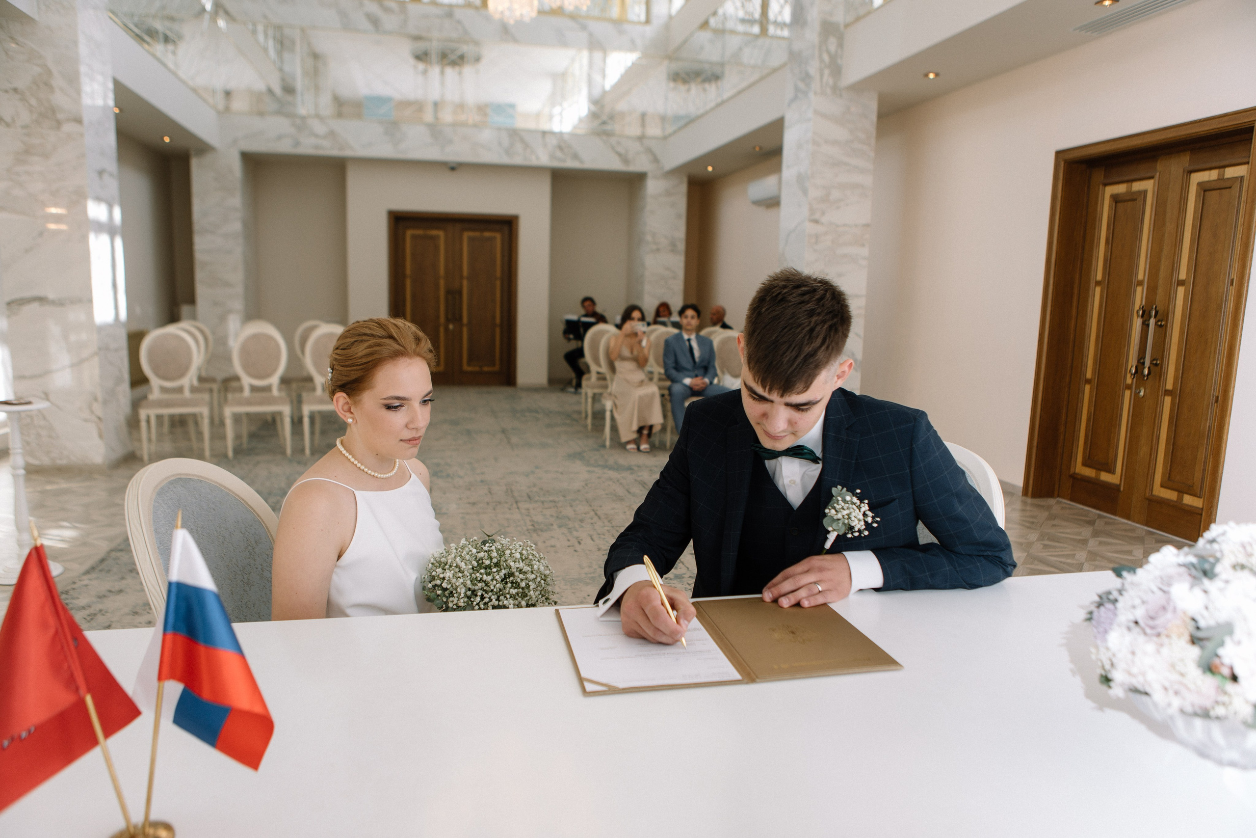 Катя и Клим. Роспись и банкет. Свадебный и портретный фотограф в Москве Анастасия Масюк