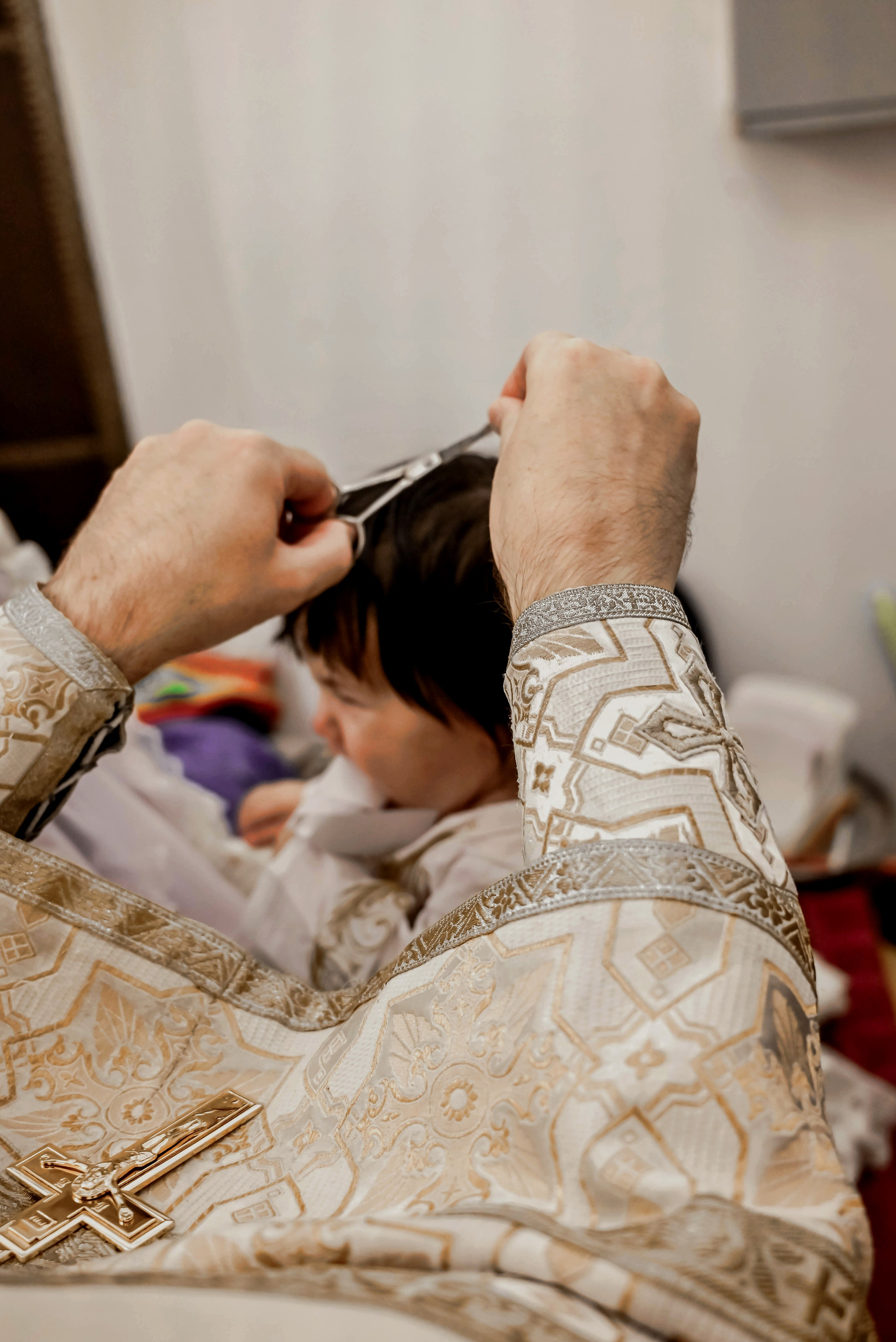 Крещение Вероники. Семейный и детский фотограф Москва