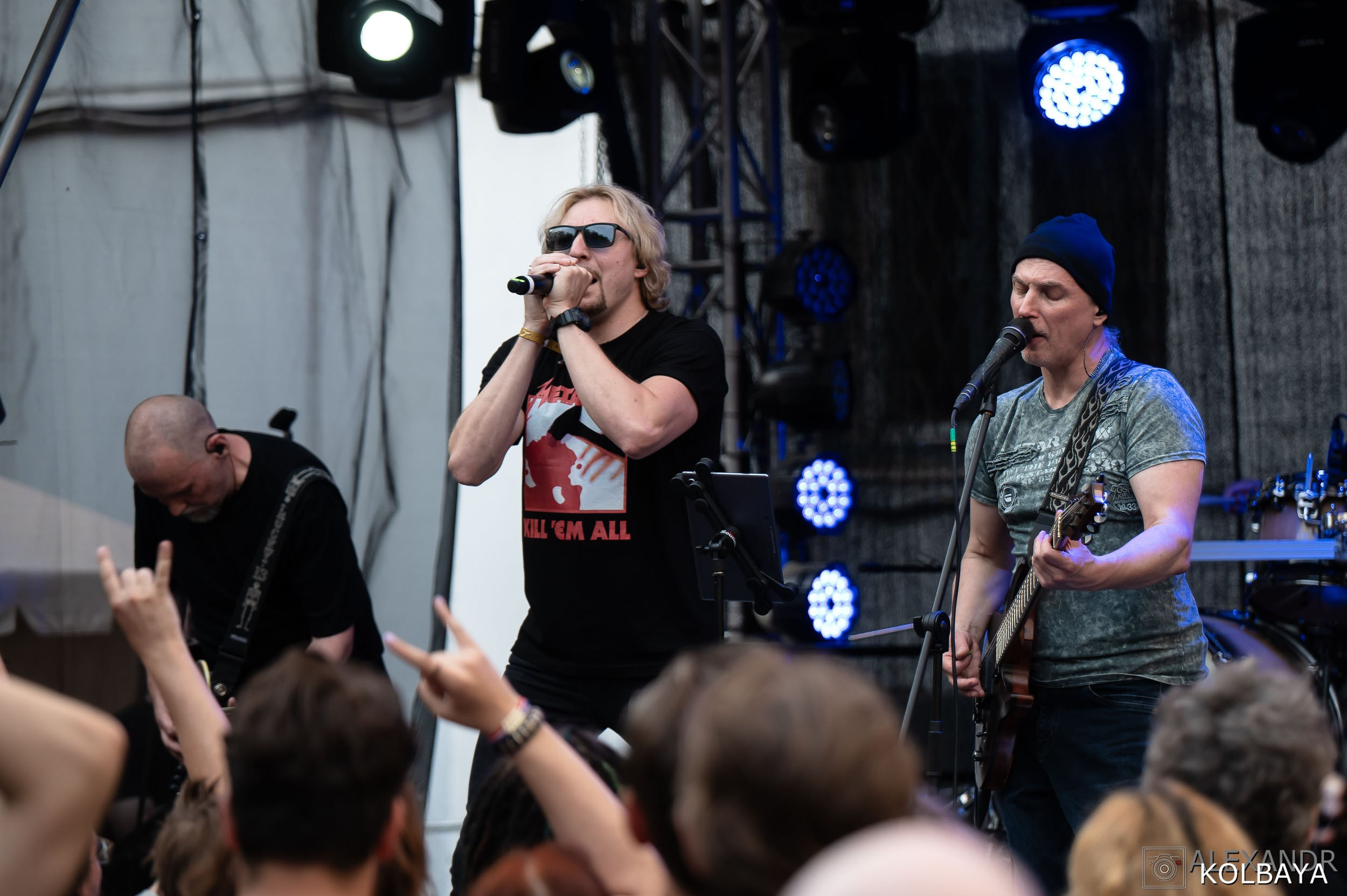 Фоторепортаж с мэшап концерта группы Черный Обелиск 4 июля 2024 года. Концертный и театральный репортажный фотограф в Москве Александр Колбая