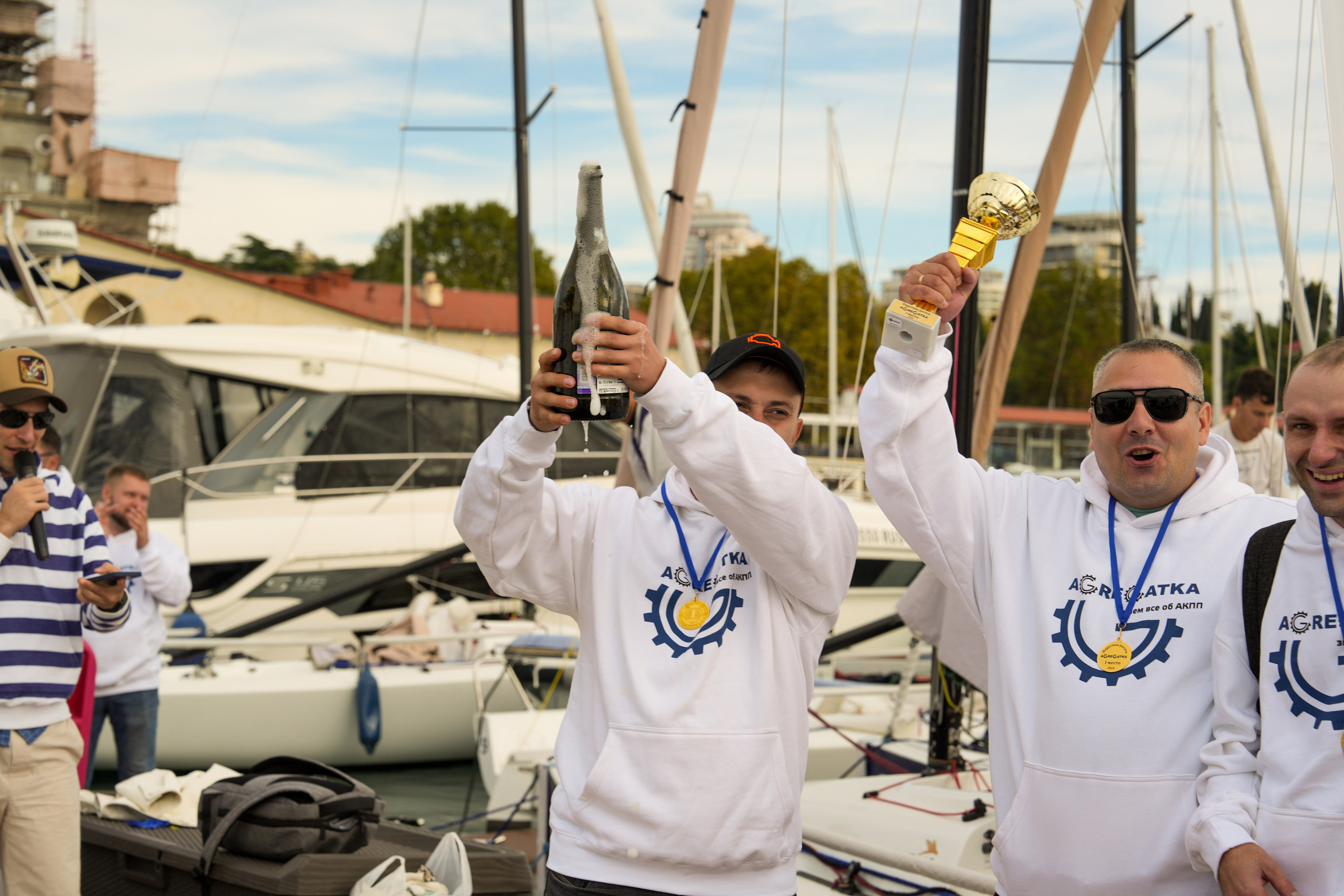 Яхтенная регата для компании Агрегатка. Репортажный фотограф в Красной Поляне и Сочи Павлюченко Екатерина
