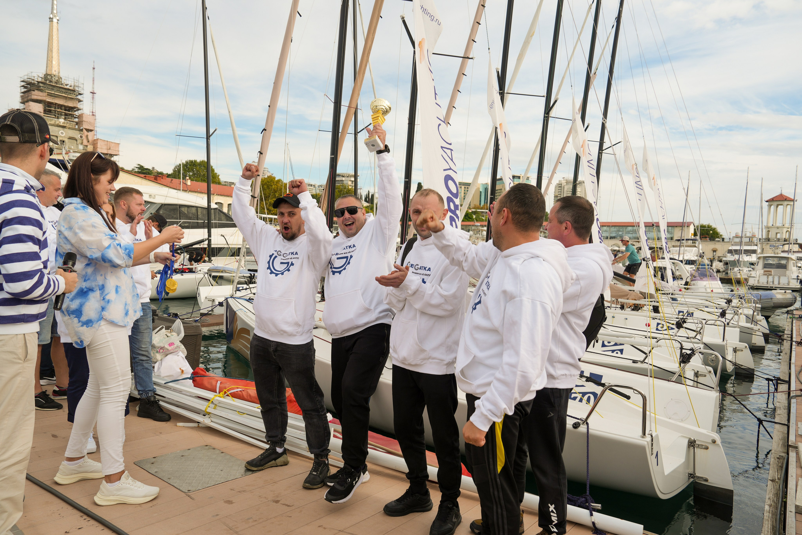 Яхтенная регата для компании Агрегатка. Репортажный фотограф в Красной Поляне и Сочи Павлюченко Екатерина