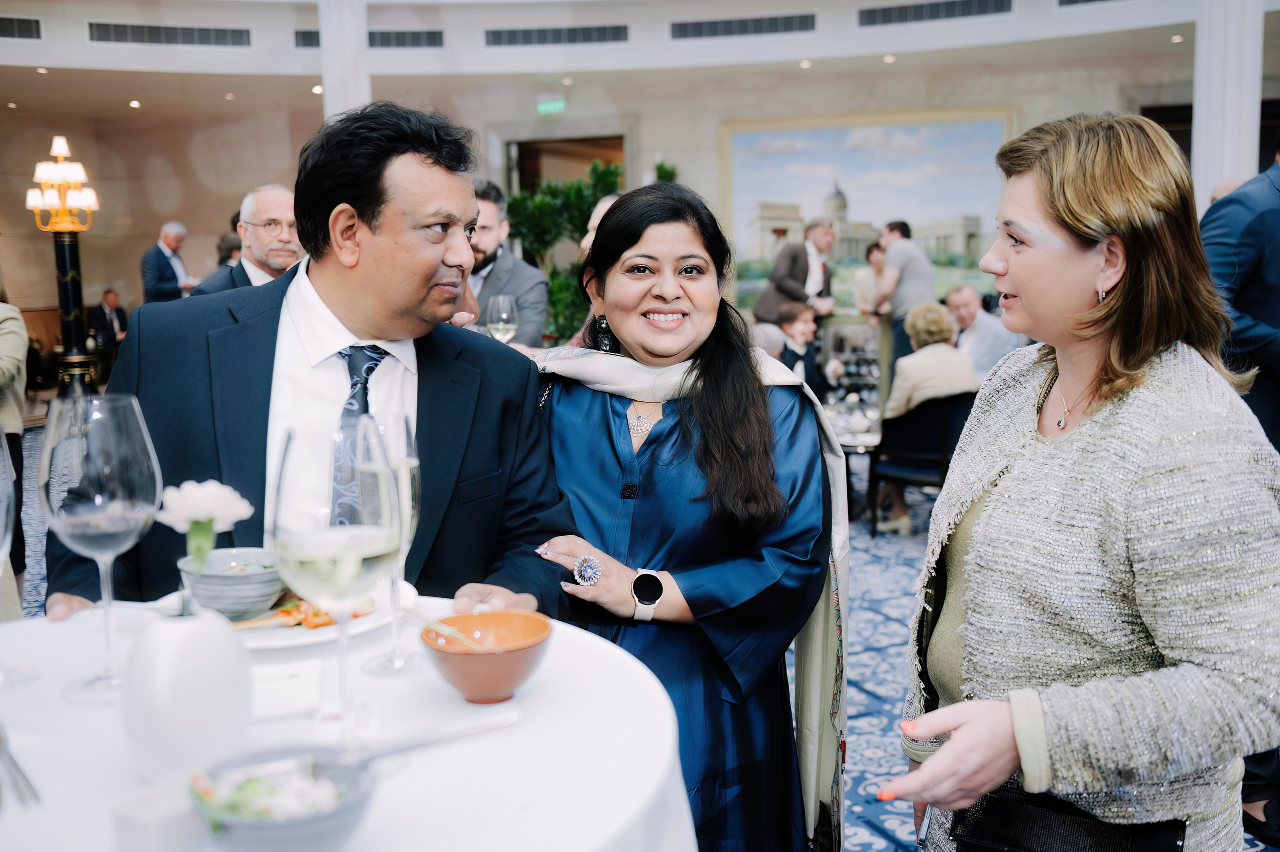 Ужин от правительства Москвы в Lotte отель. Коммерческий фотограф в Санкт-Петербурге Анна Кобзарь