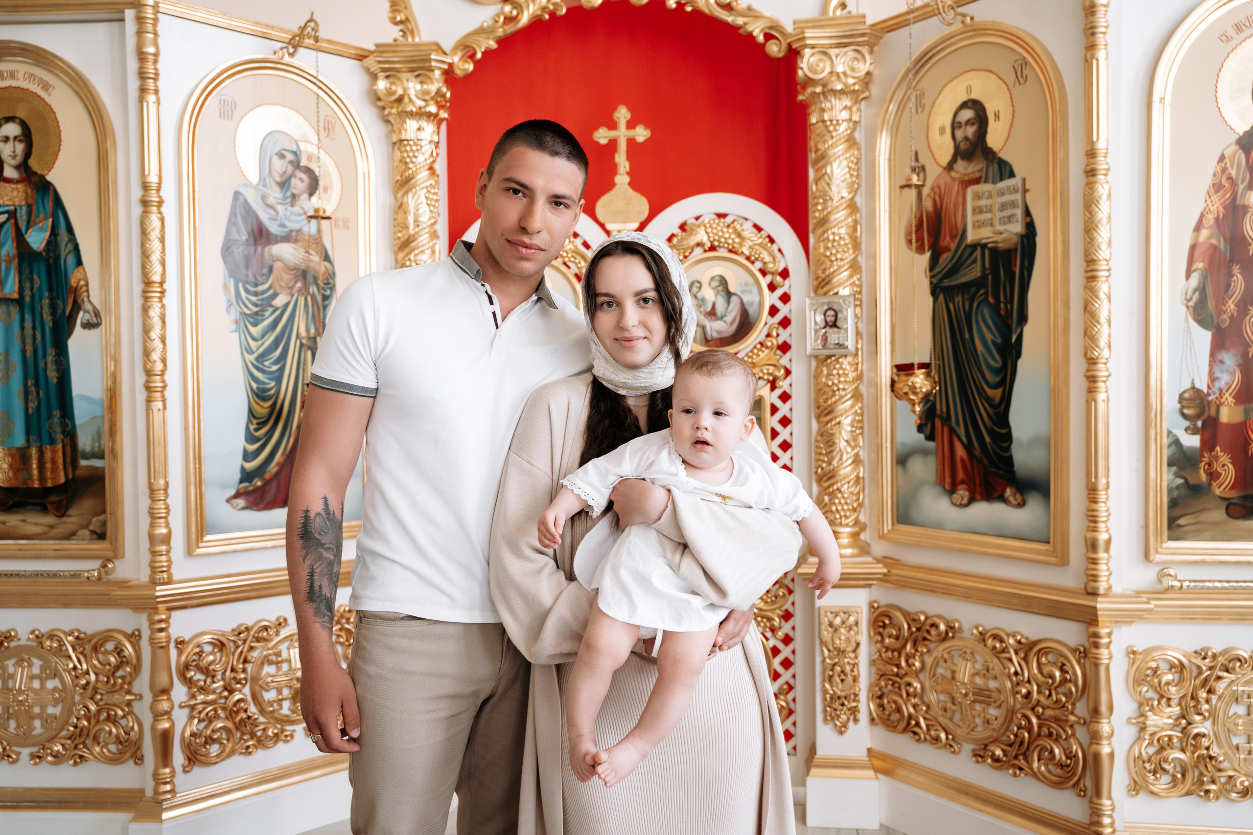 Крещение Михаила. Семейный и свадебный фотограф в Ульяновске Арина Авдеева
