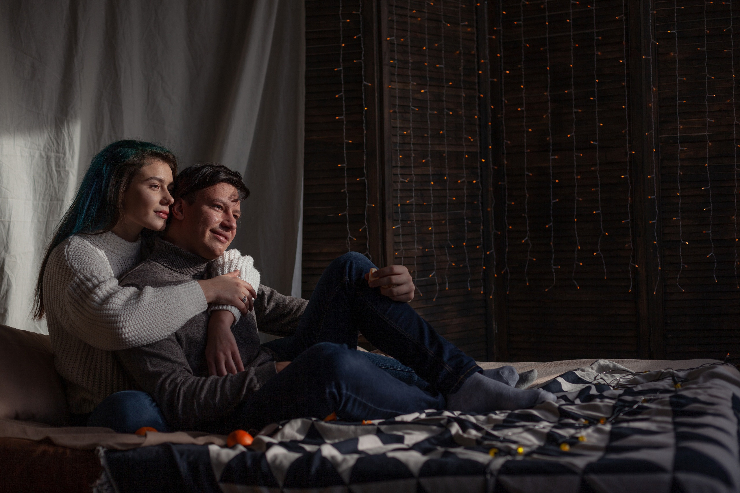 Влюбленные на рождество