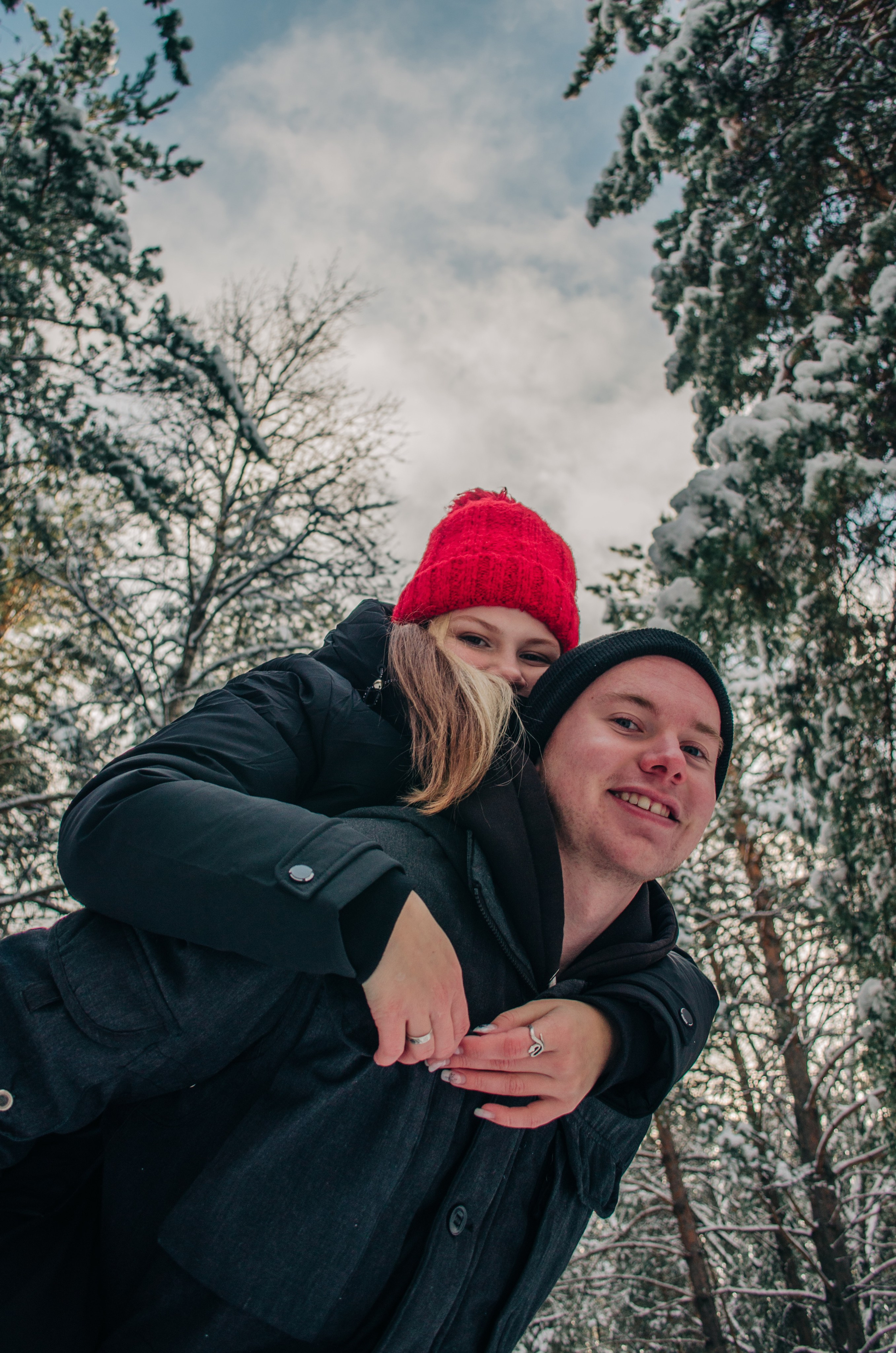 Зимняя история любви в стиле фильма «Гарри Поттер». Денисова Аля — фотограф для парных съемок и индивидуальных историй в Барнауле