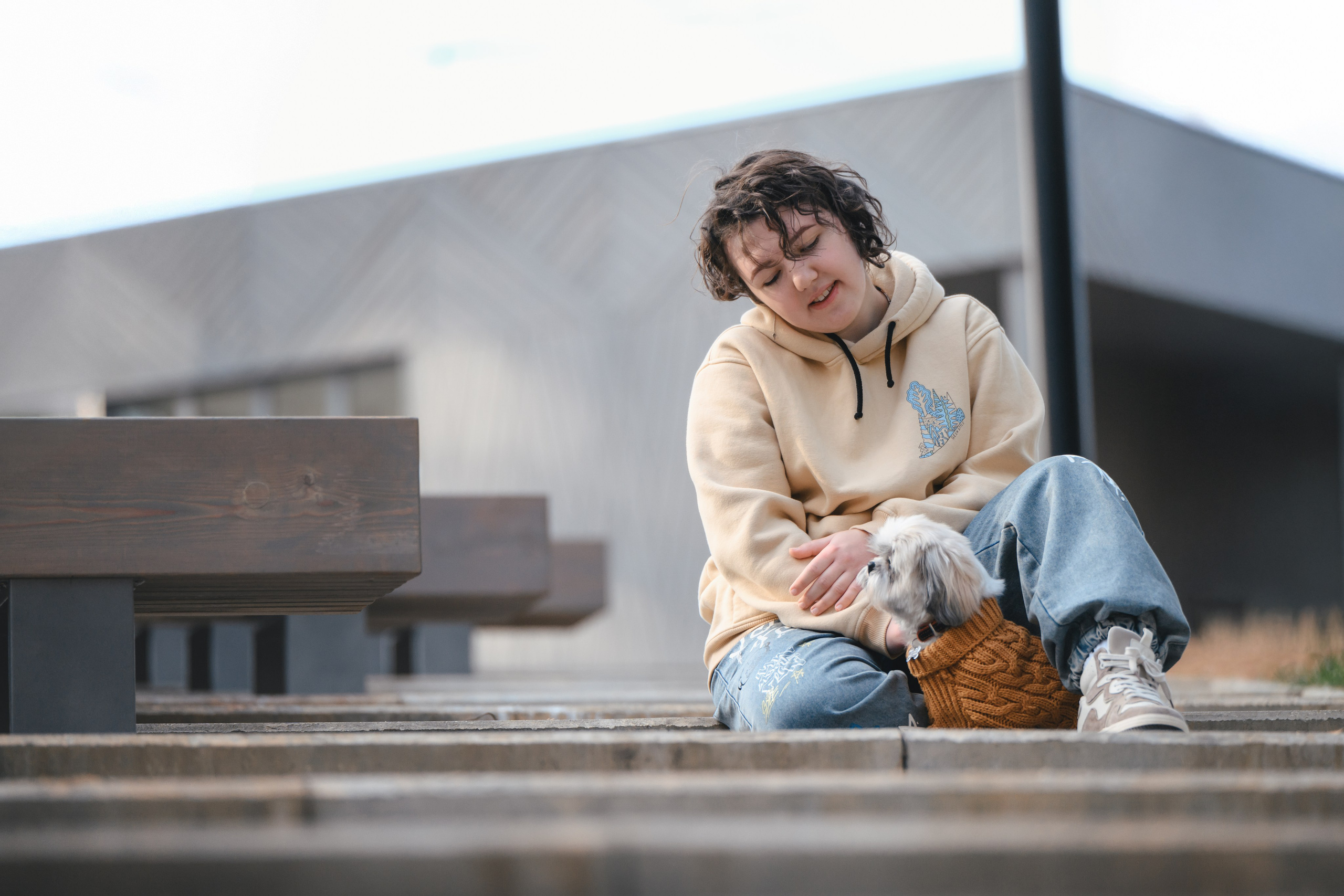 Ирина и Винни. Фотограф Анималист в Москве Анастасия Жучкова