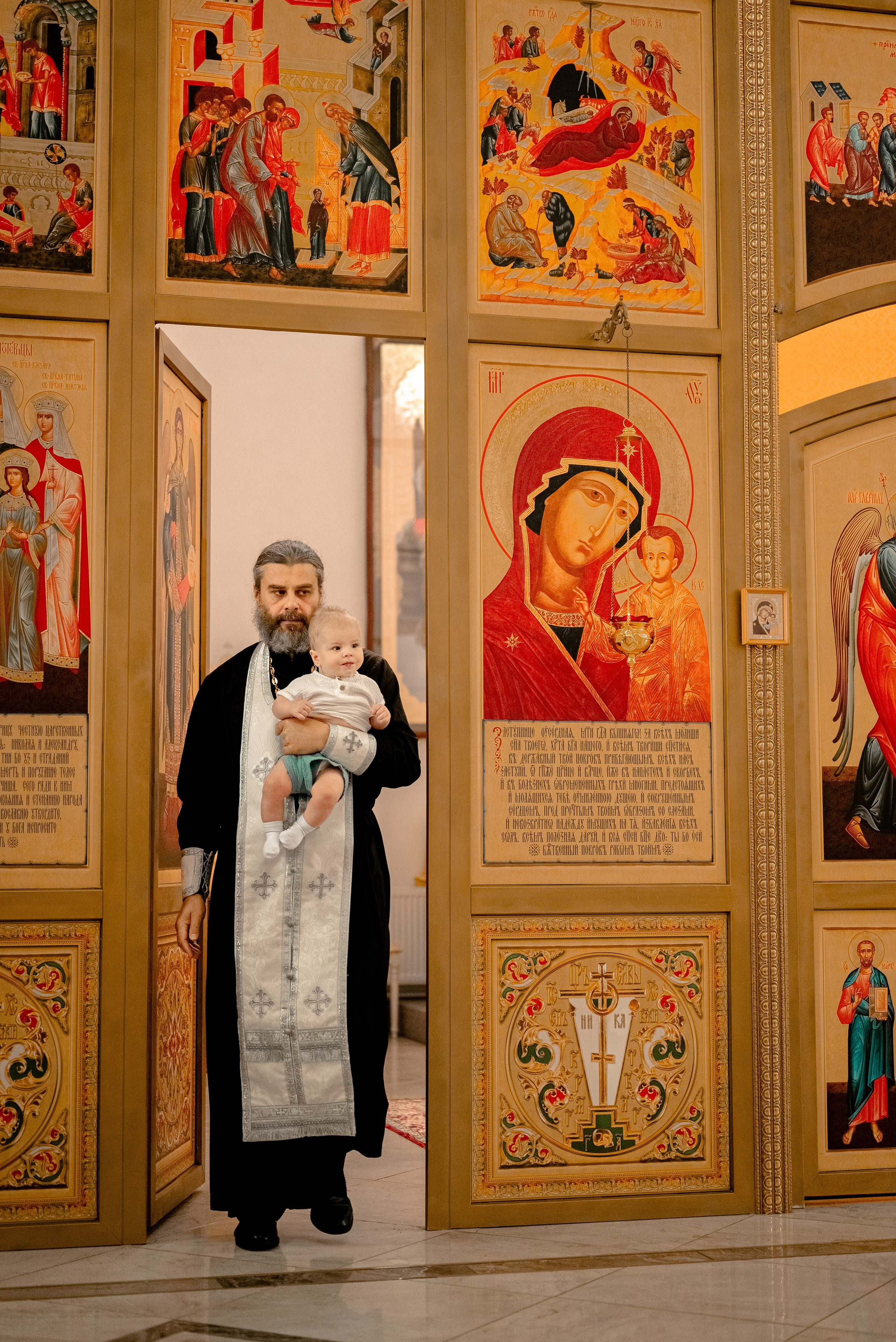 Таинство крещения. Фотограф Краснодарский край