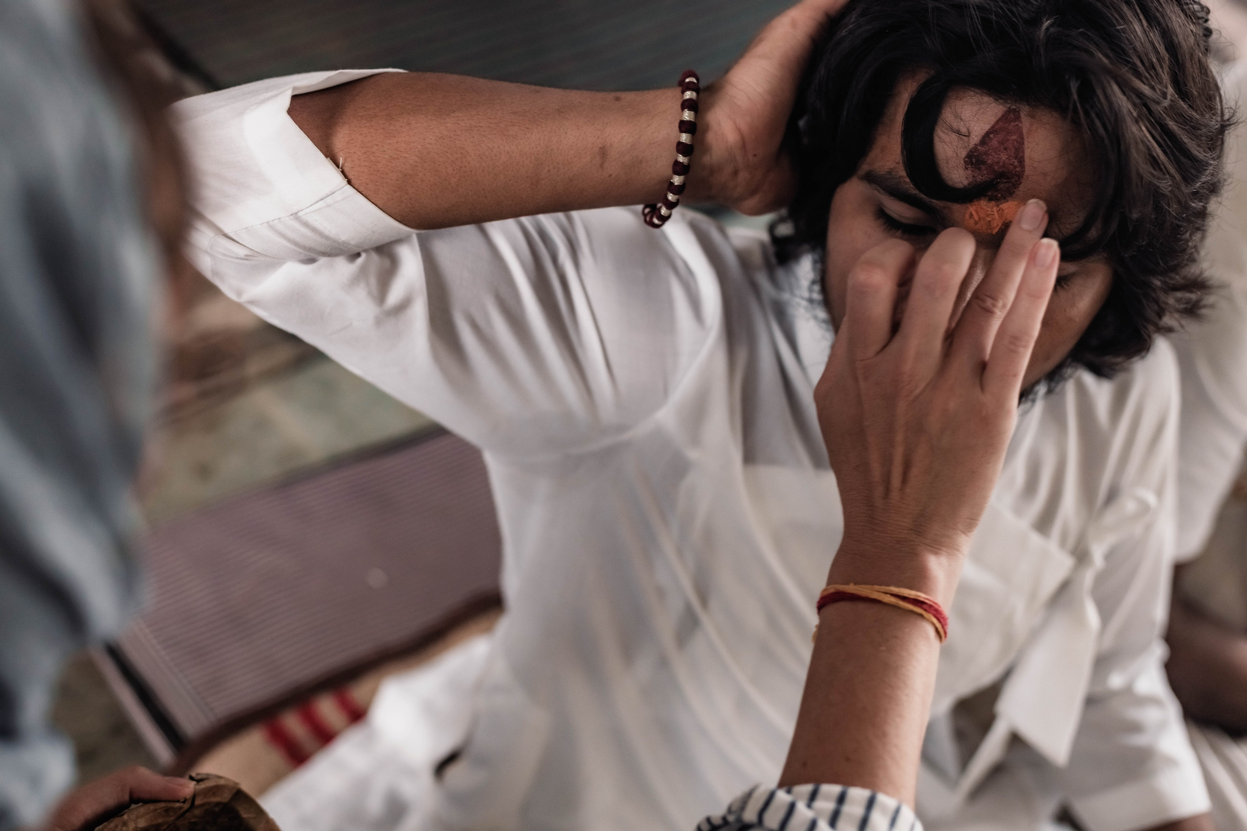 Pitri Paksha yagyas & poojas Devraha Baba ji ashram. Mariam Bagdasaryan