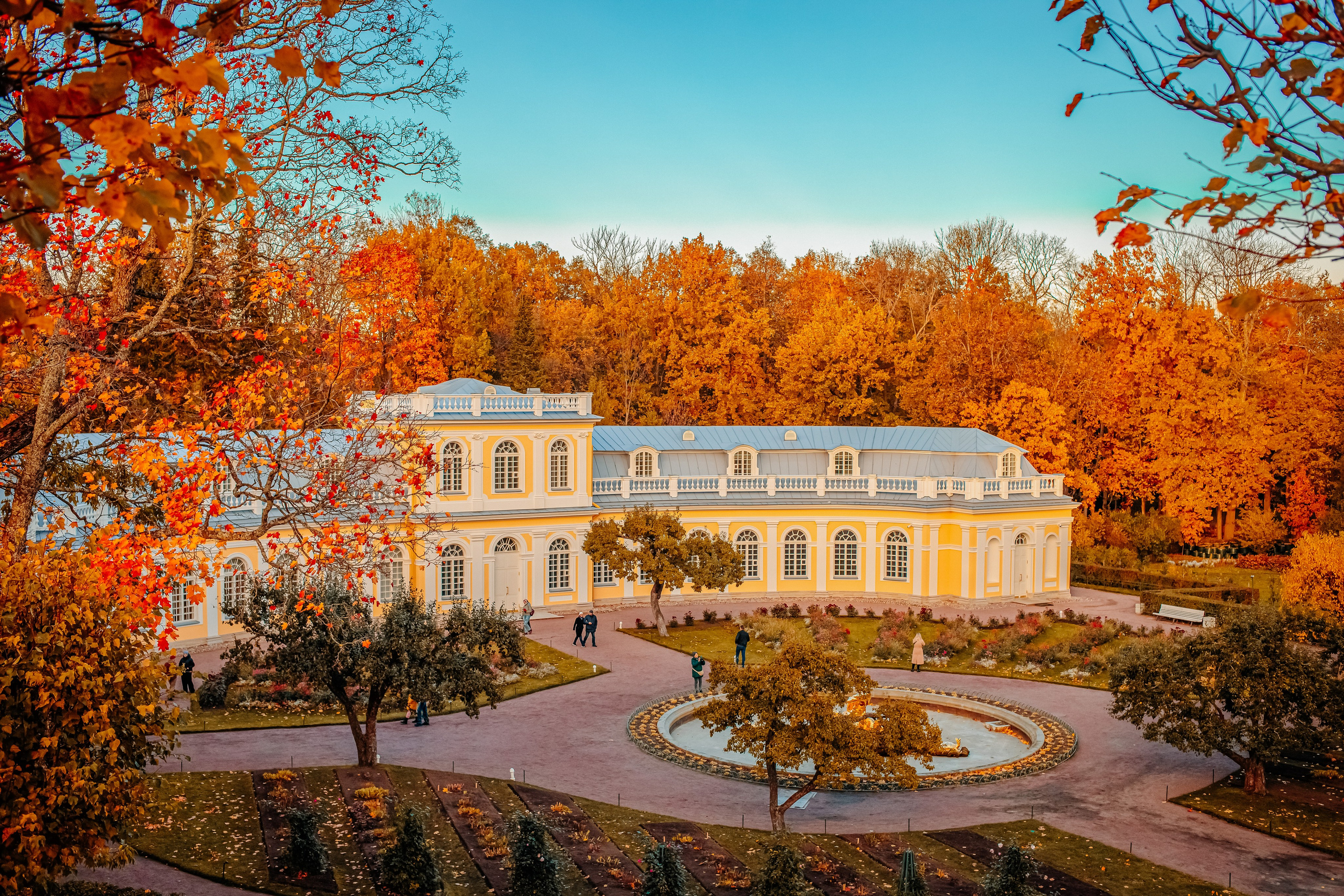 Петергоф нижний парк фото