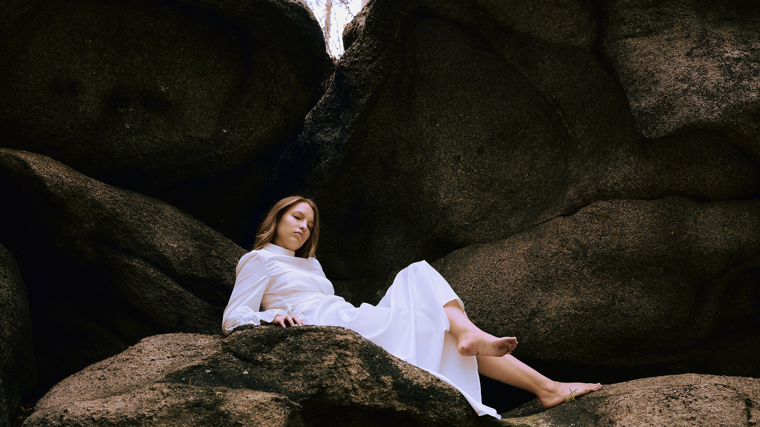 Инна, скалы Малые черти. Предметный и репортажный фотограф Алексей Кротов