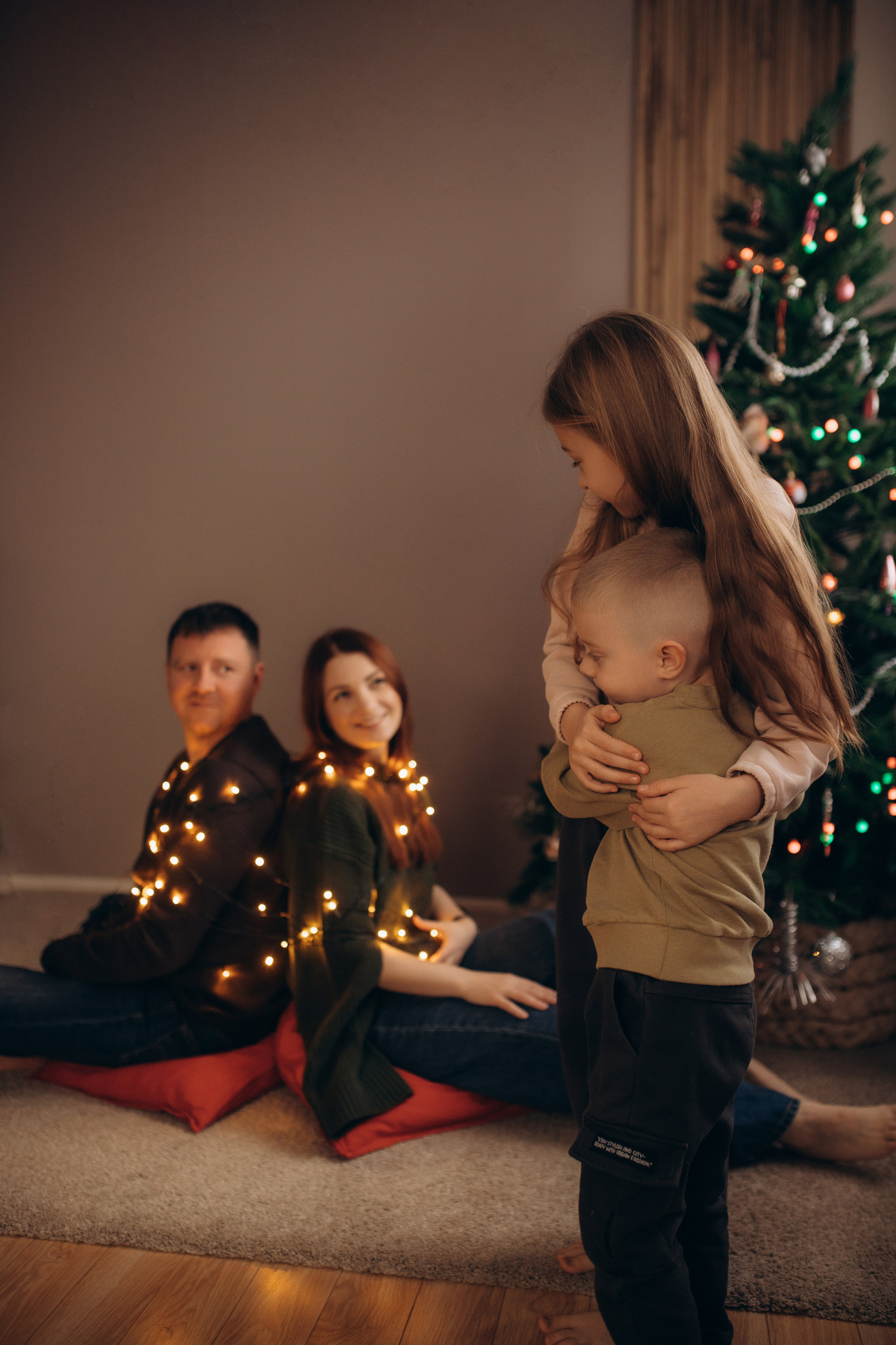 Новый год дома). Семейный и детский фотограф в Краснодаре Катя Гор