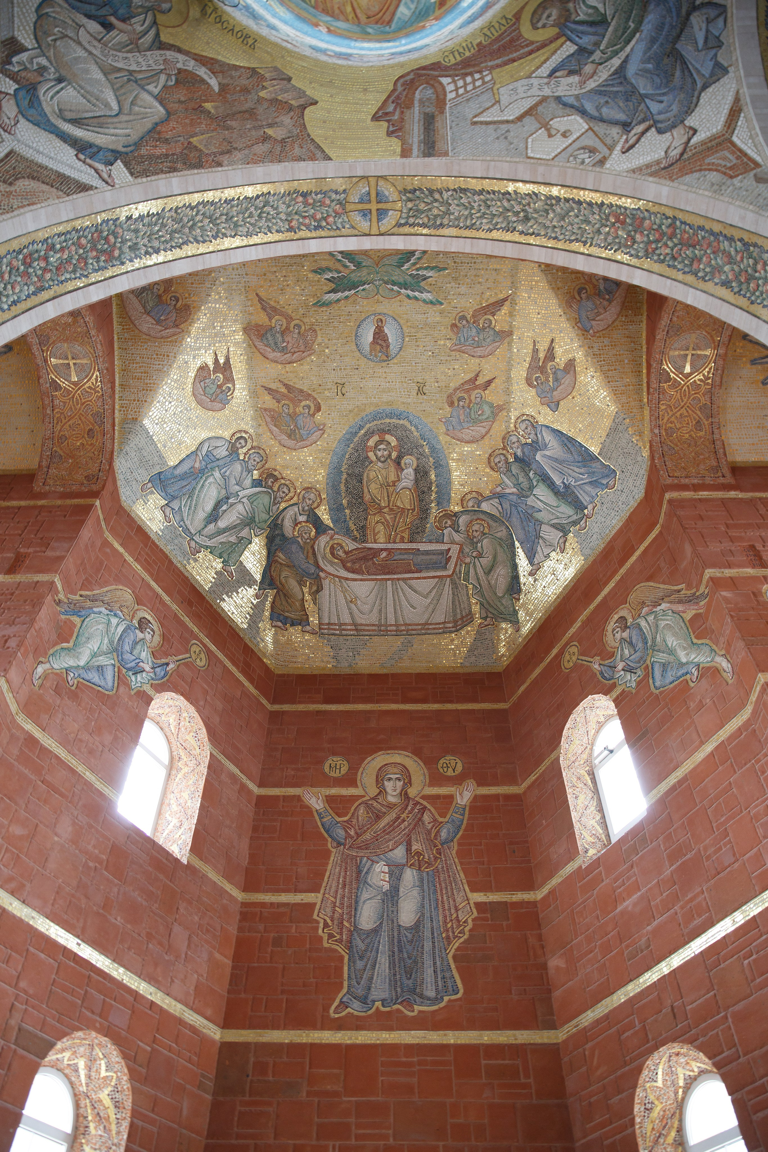 Успенский собор в монастыре Бештау. НИИКОРОВИН- мастерская мозаики и монументального искусства