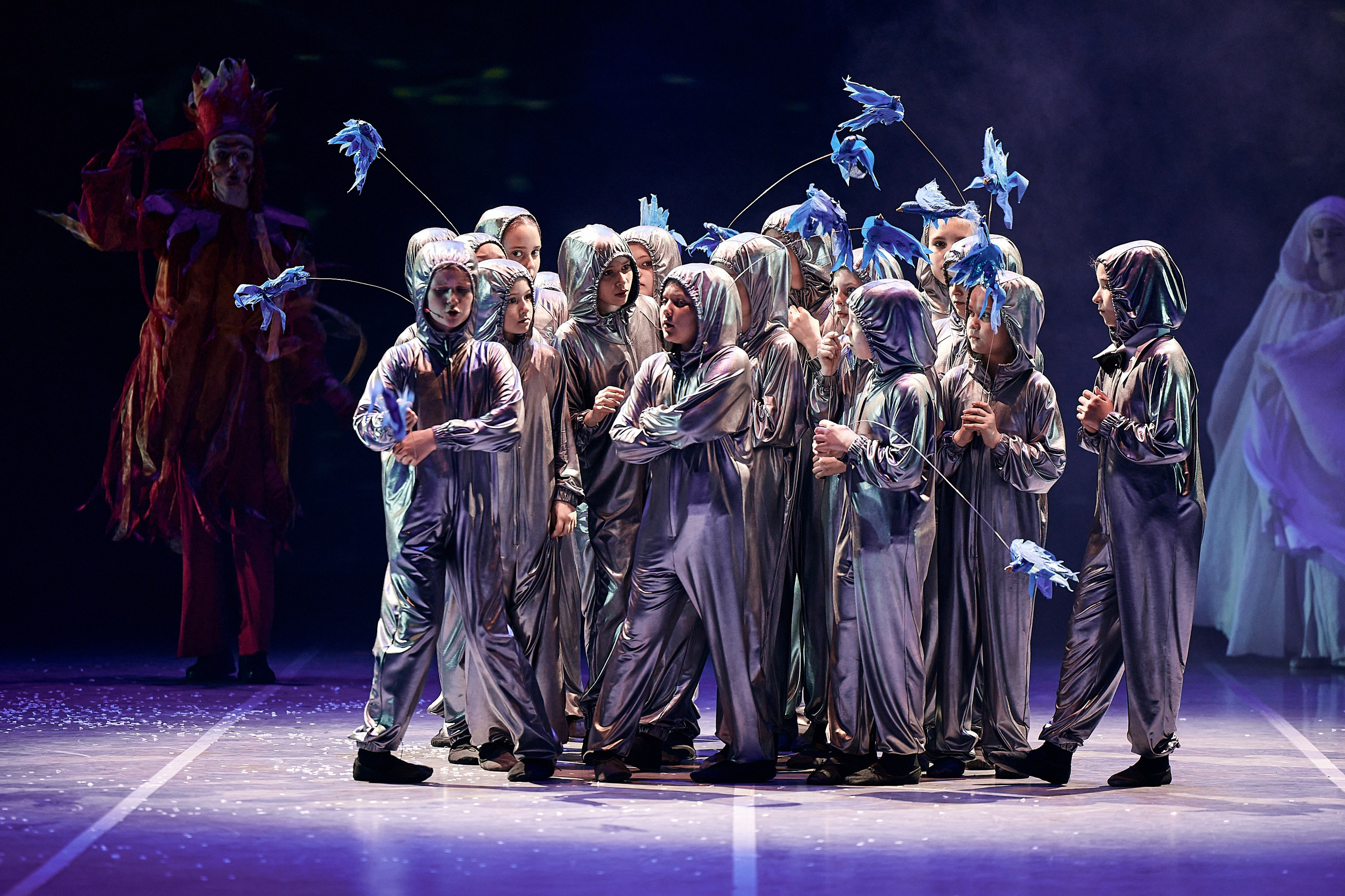 Спектакль «Синяя птица». Семейный и репортажной фотограф в Красноярске и Москве Виктор Бабинцев