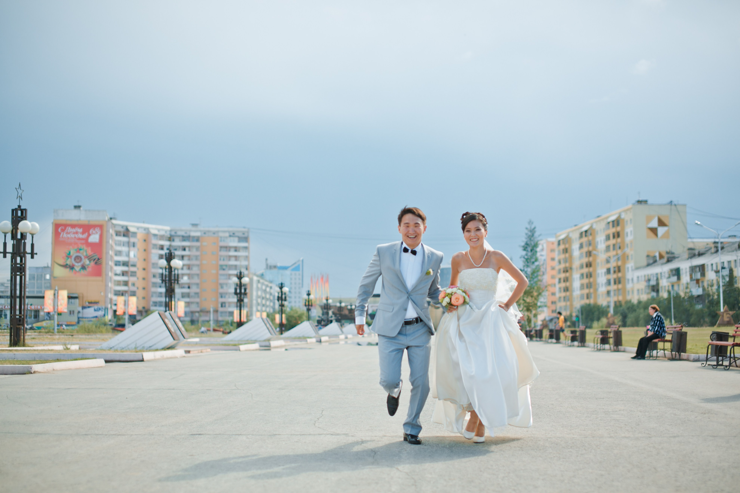 Летнее свадебное фото. Фотограф Надежда Куин, Якутск