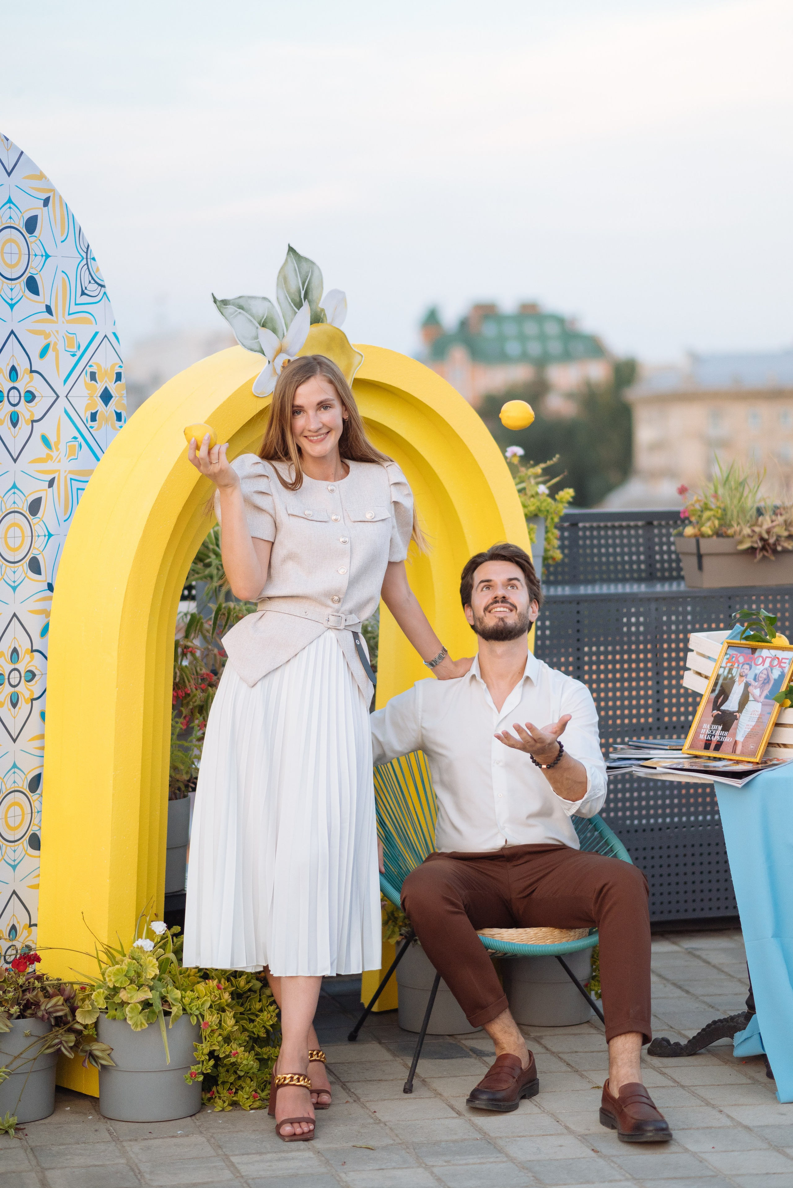 Лимонная вечеринка. Презентация журнала «Дорогое удовольствие». Фотограф Елена Кучук