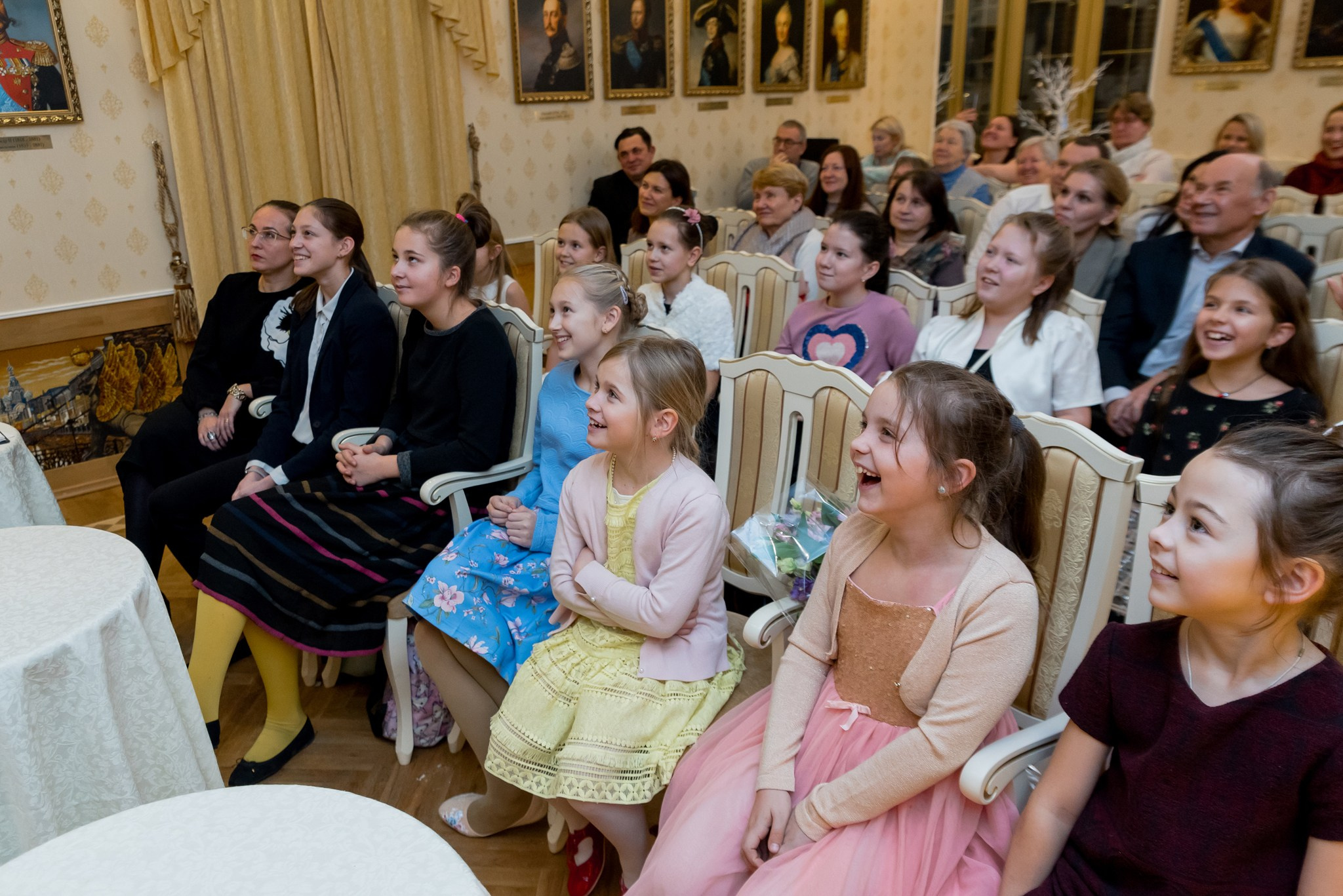 Отчетный концерт в доме Романовых. Свадебный и семейный фотограф из Санкт-Петербурга Климов Анатолий