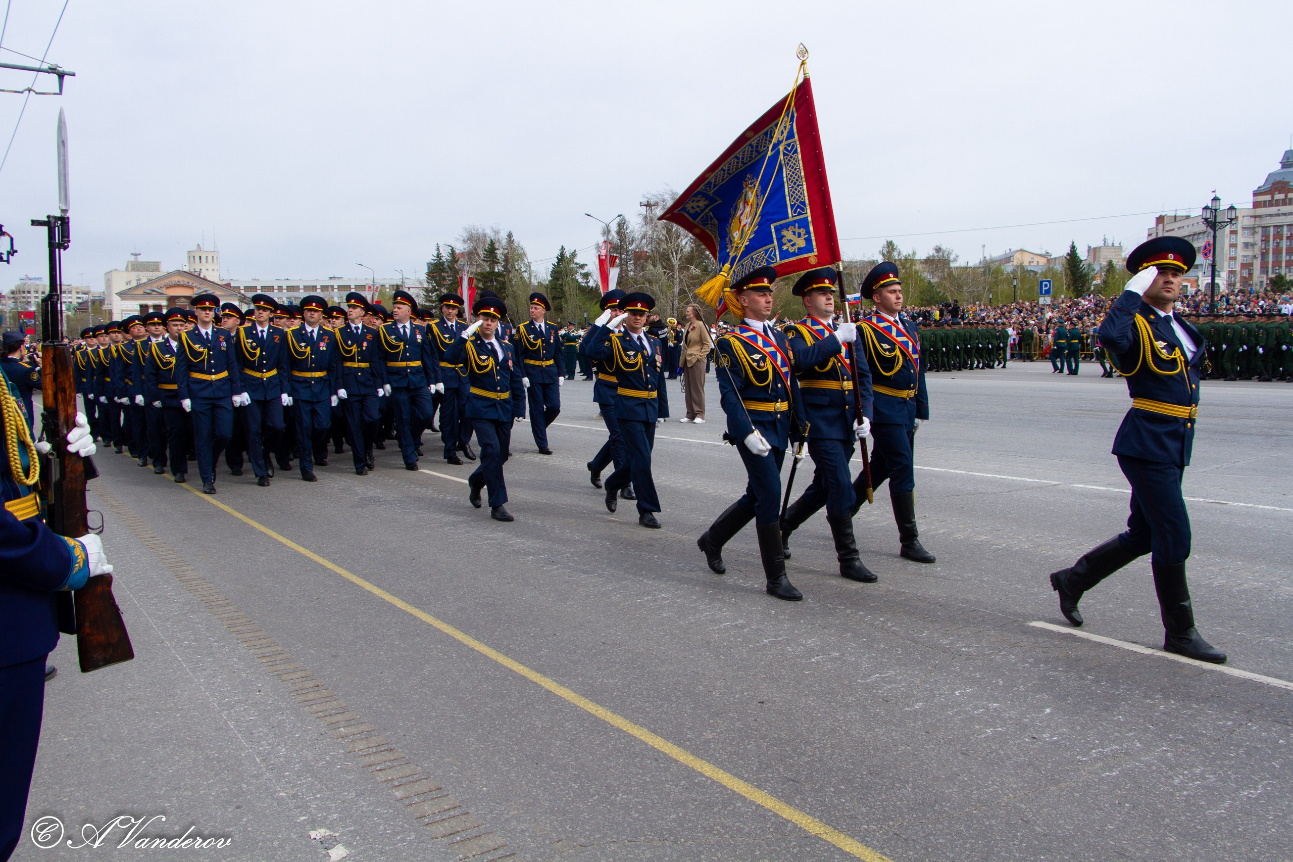 Парад Победы Омск 2024. Фотограф Омск | Александр Вандеров