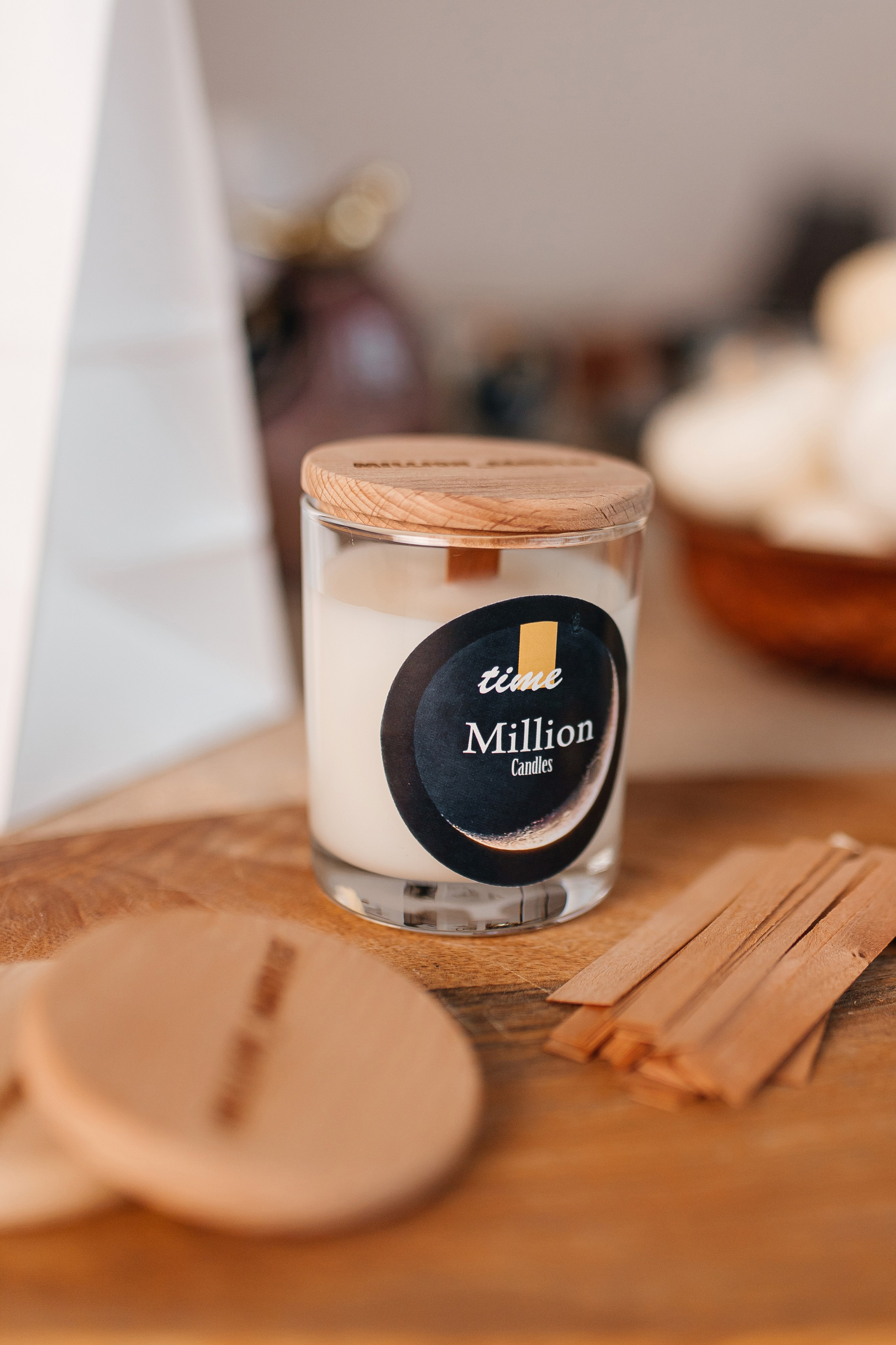 Time Million candles. 