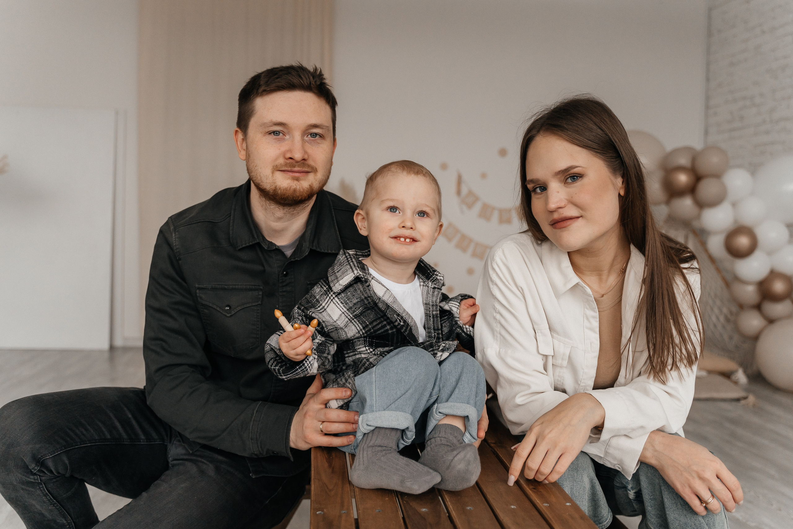 Стас, Влада и Марк. Волик Мария