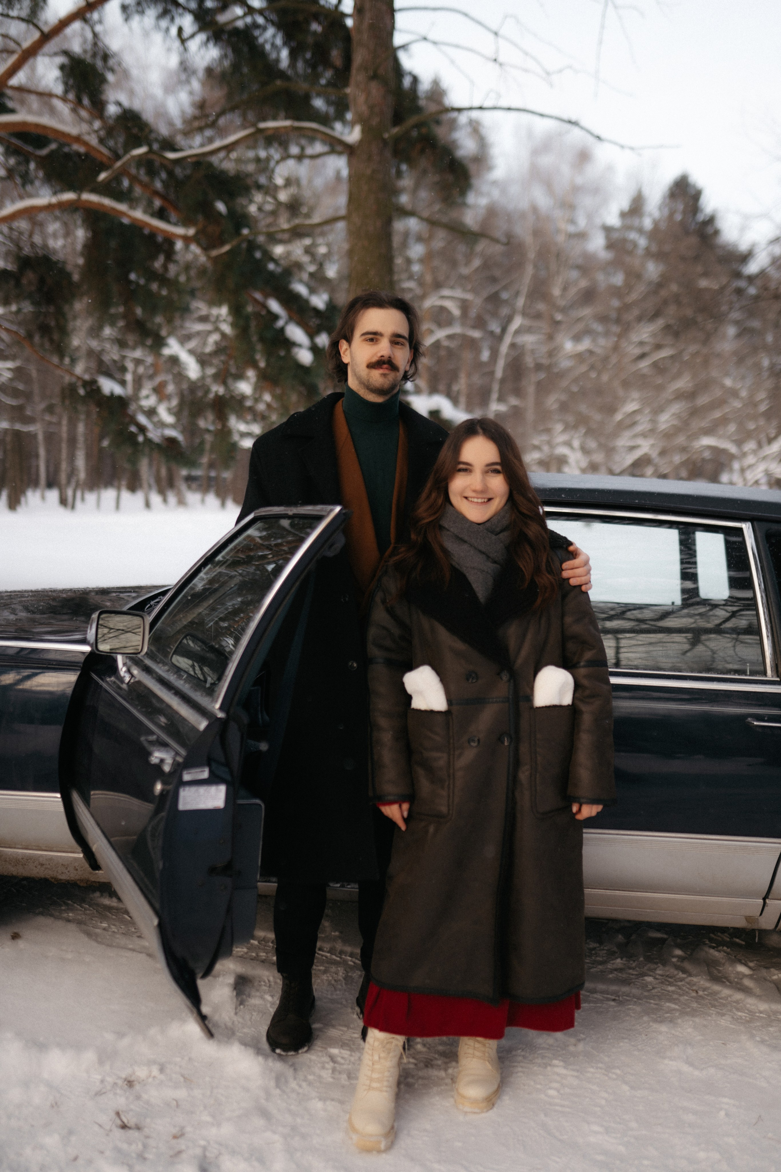 Парная зимняя история. Фотограф в Калининграде Саша Наместникова