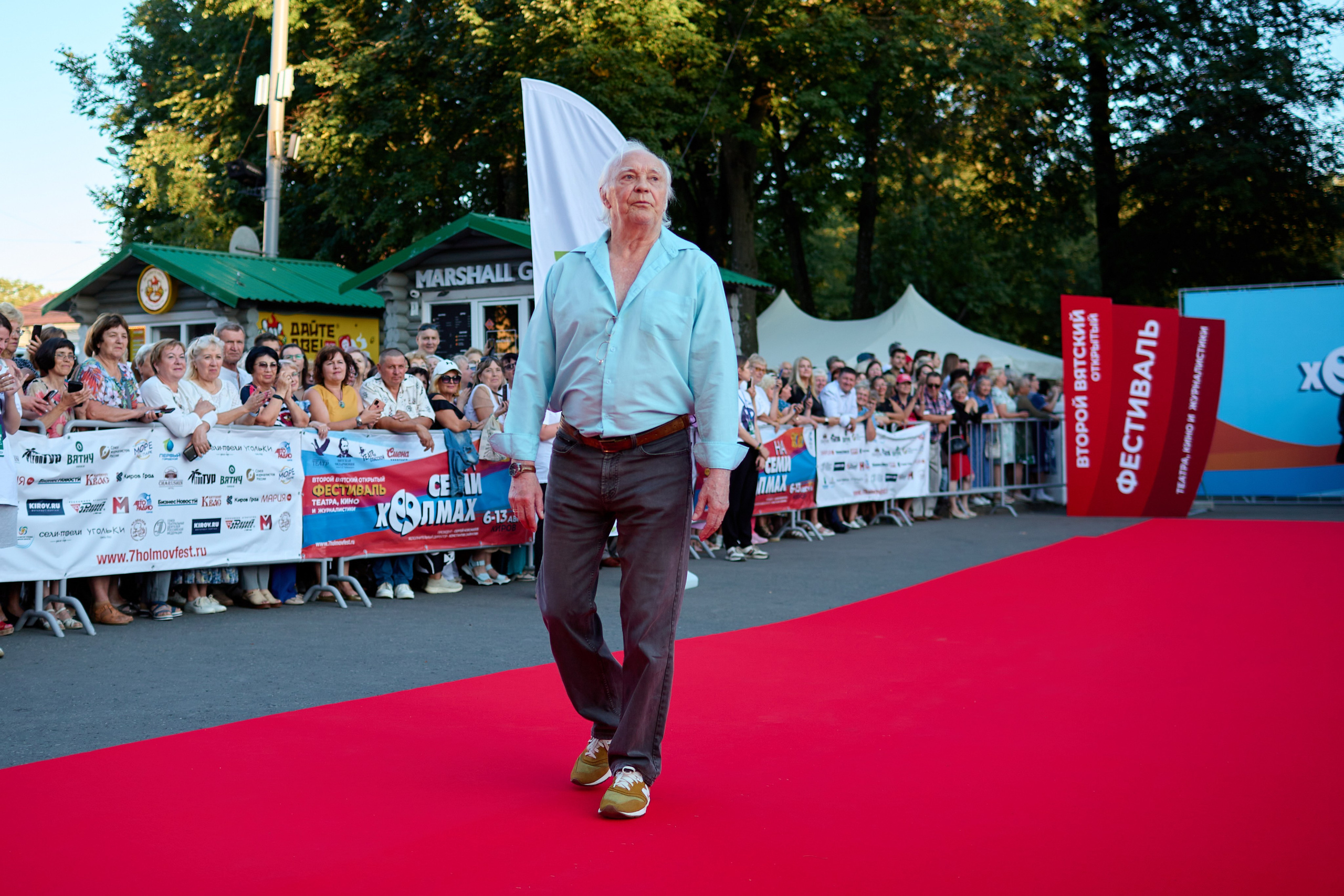 Открытие фестиваля «На семи холмах» 2023. Фотограф Илья Прохоров в Кирове